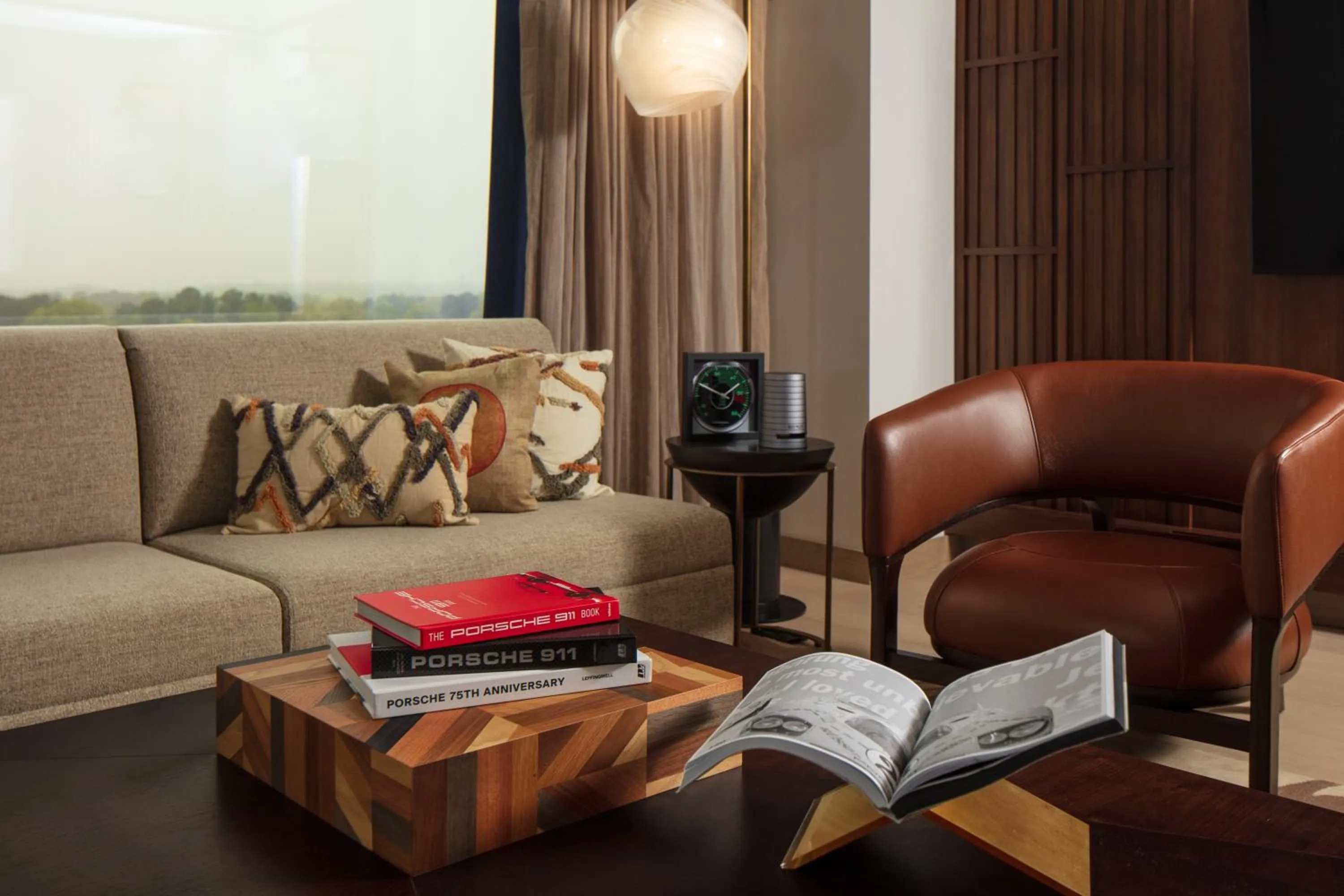 Decorative detail in Nobu Hotel Atlanta