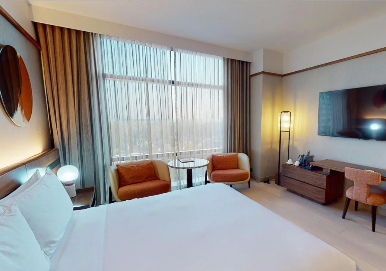 Bed in Nobu Hotel Atlanta