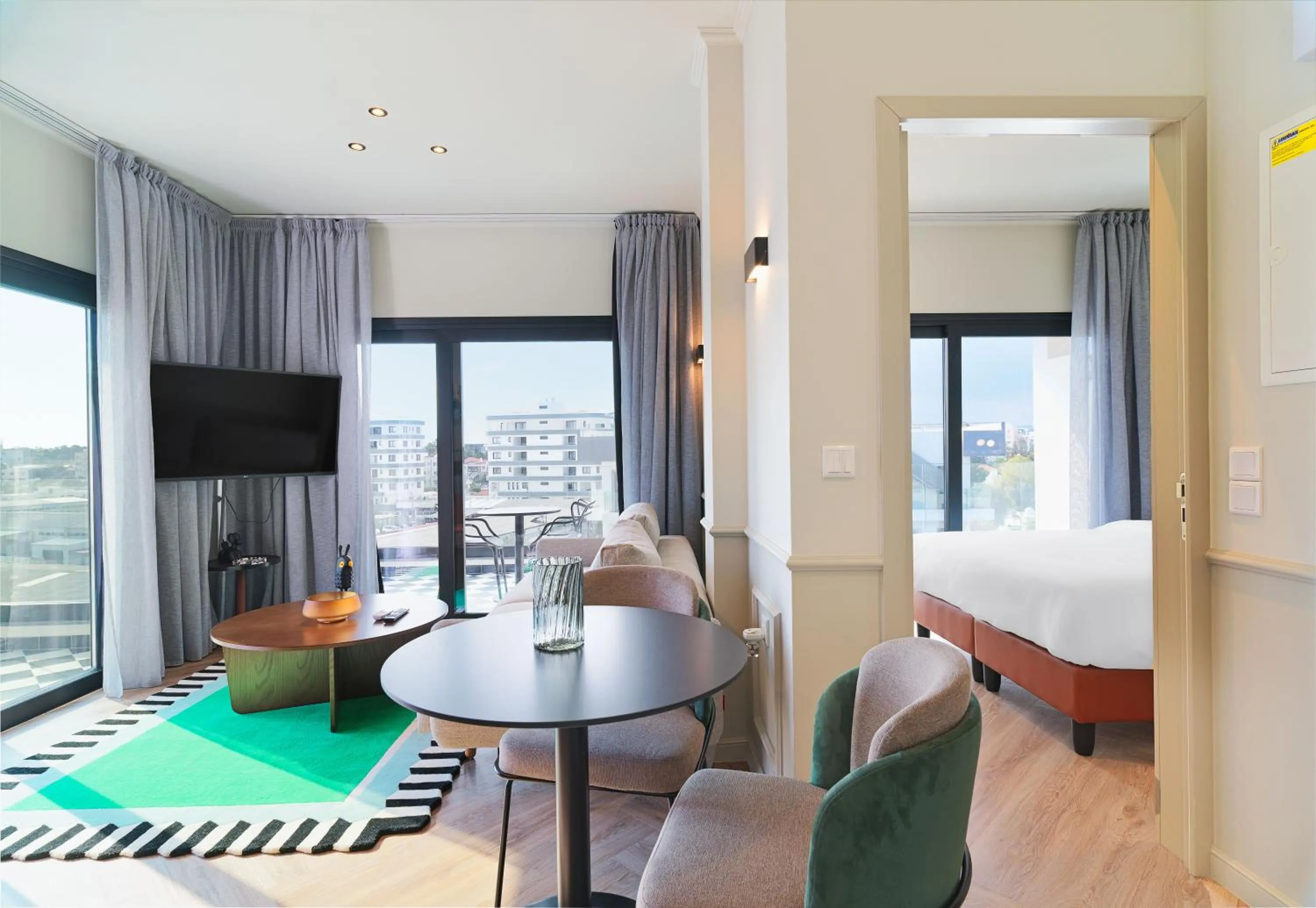 Patio in LIV The City Suites ADULTS ONLY