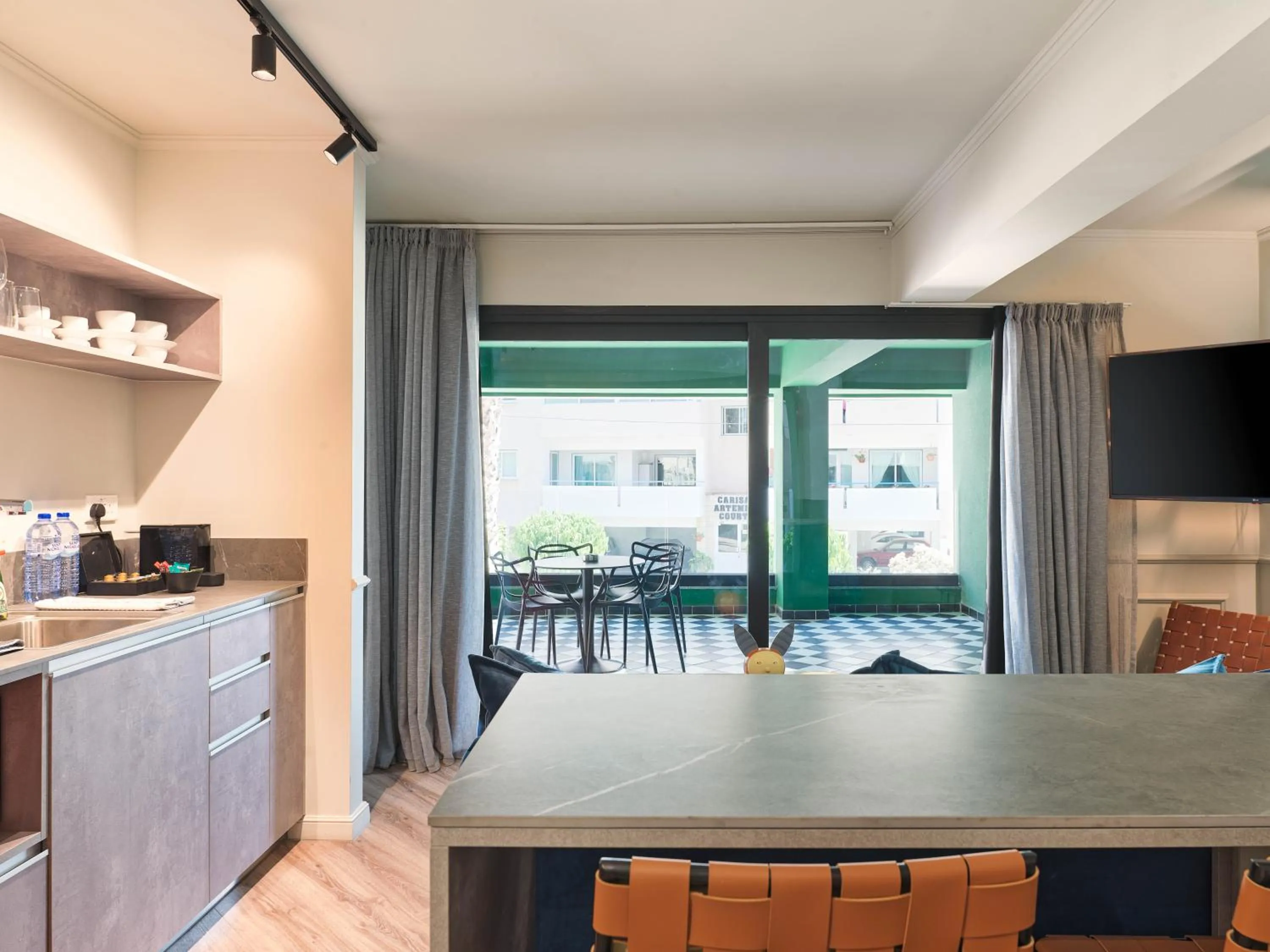 Patio in LIV The City Suites ADULTS ONLY