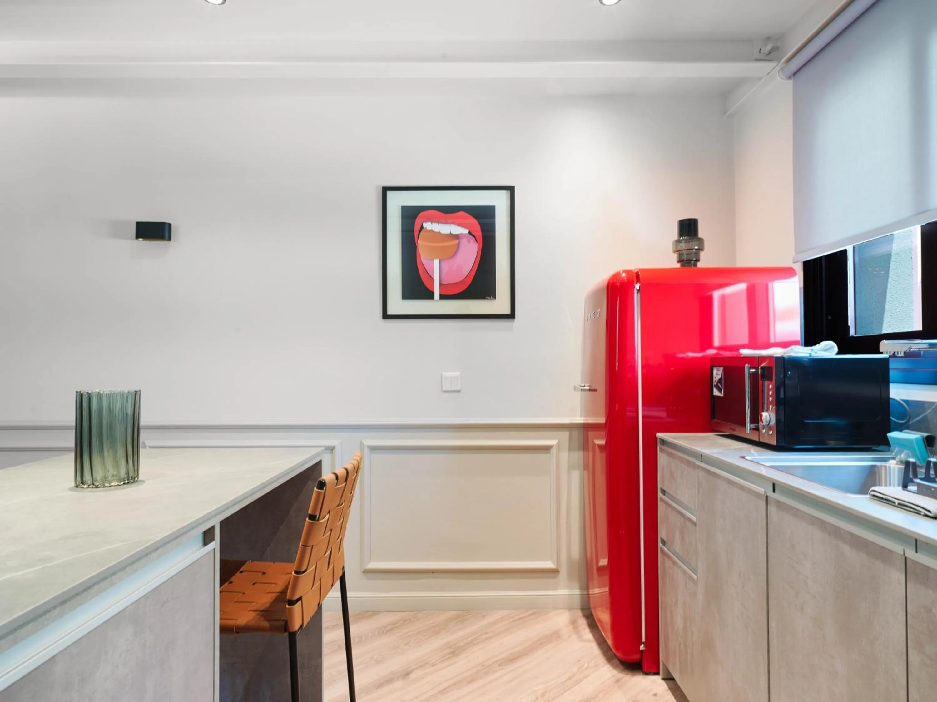 Kitchen or kitchenette in LIV The City Suites ADULTS ONLY
