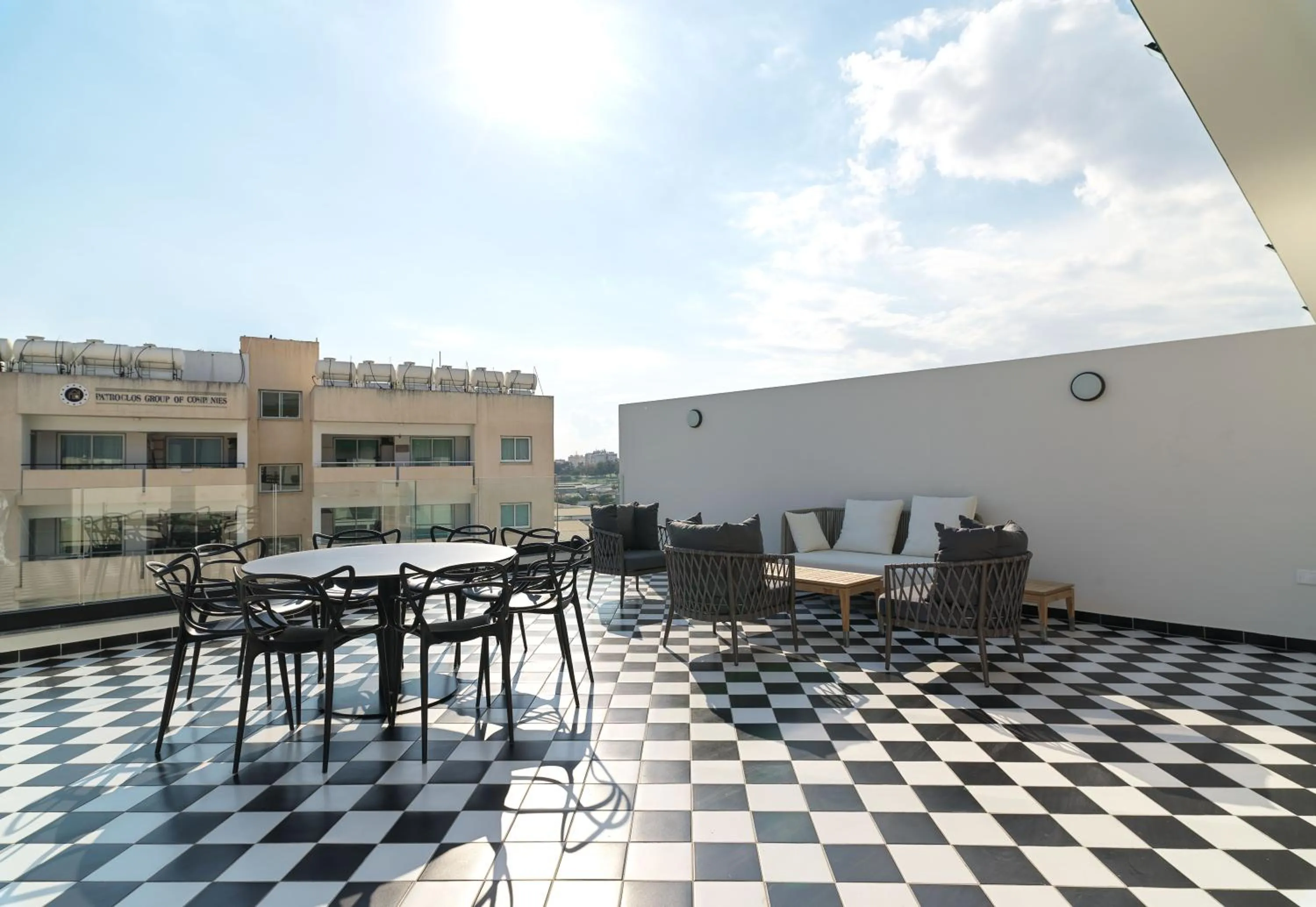 Patio in LIV The City Suites ADULTS ONLY