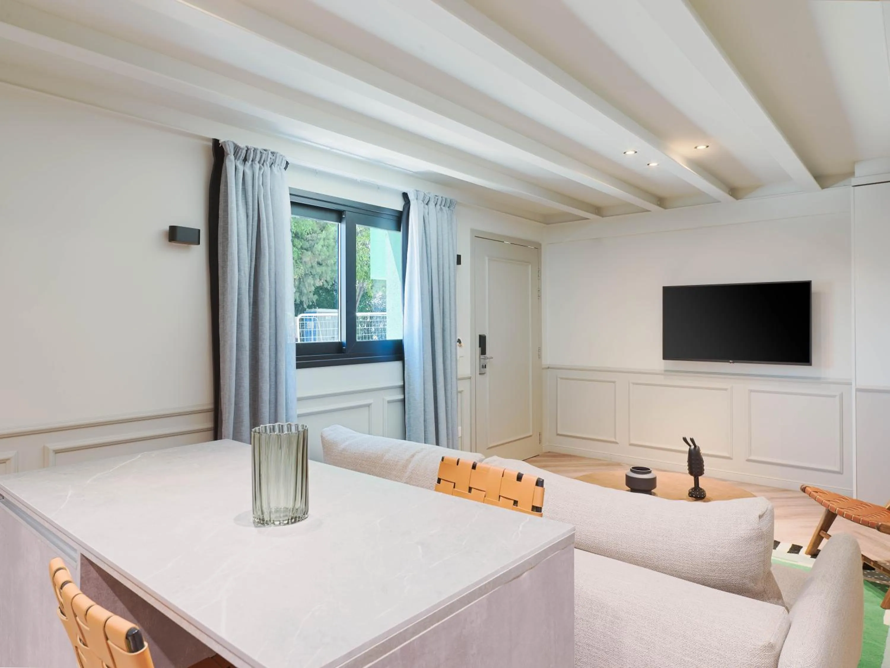 Seating area in LIV The City Suites ADULTS ONLY