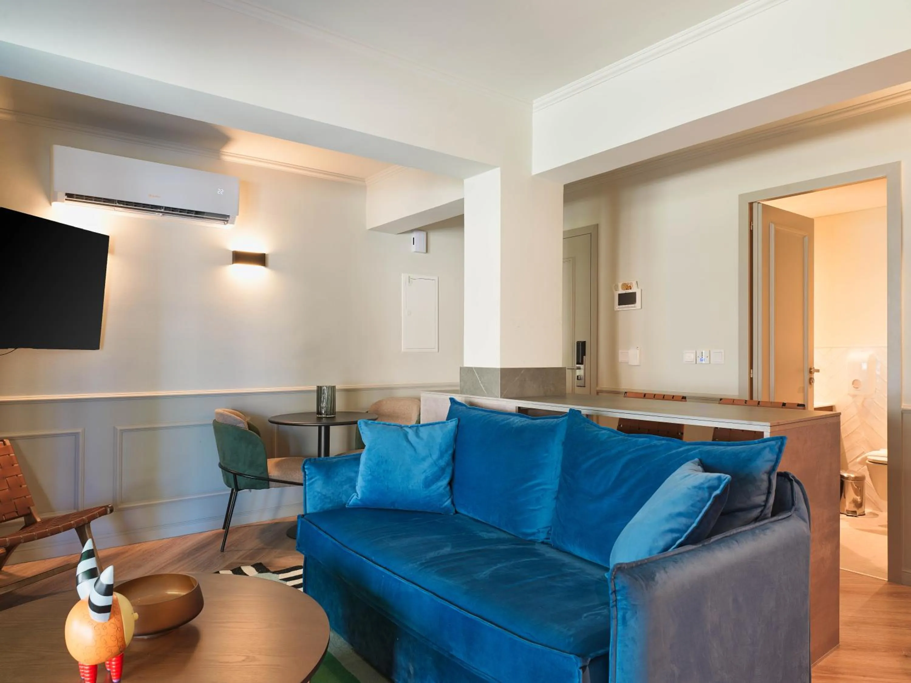 Seating area in LIV The City Suites ADULTS ONLY