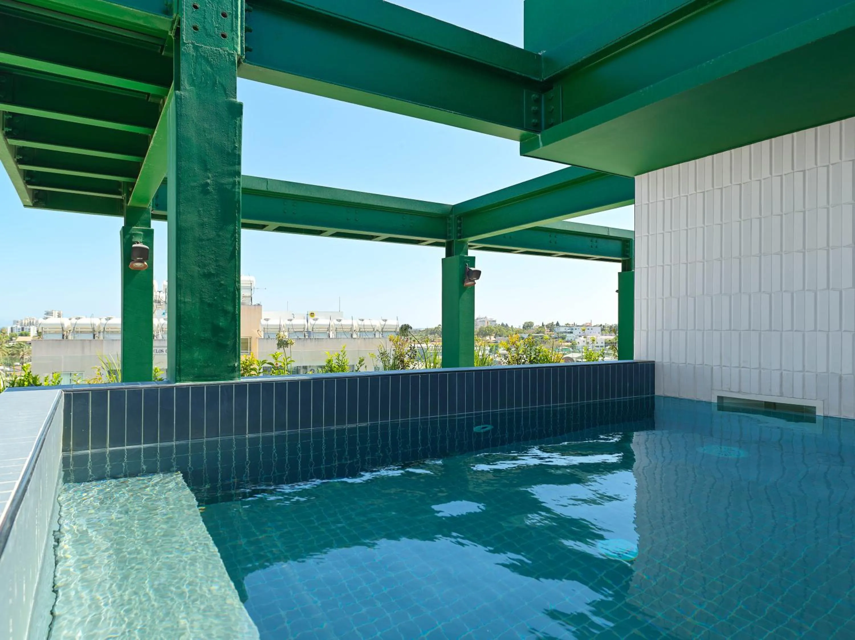 Pool view in LIV The City Suites ADULTS ONLY