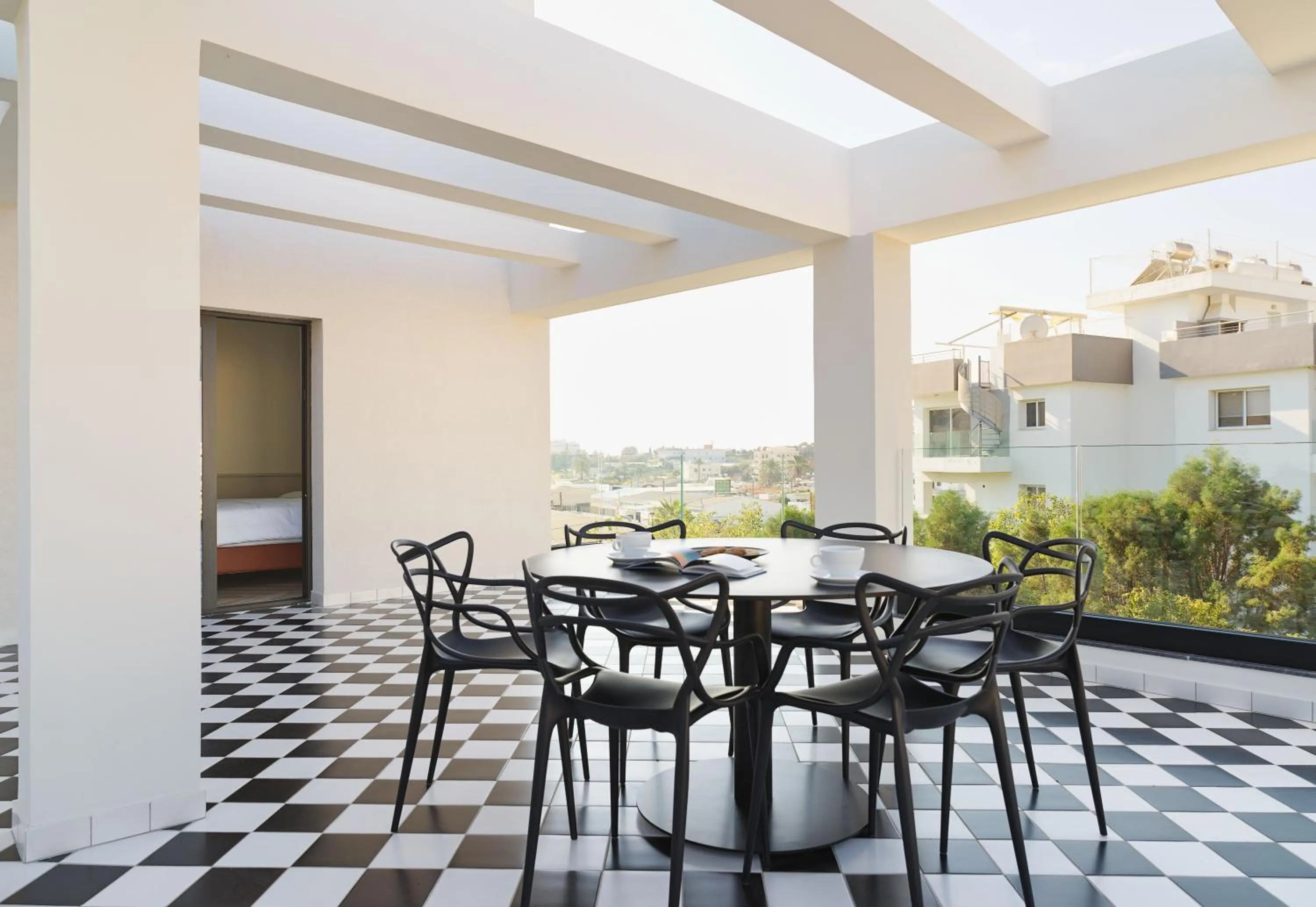 Patio in LIV The City Suites ADULTS ONLY