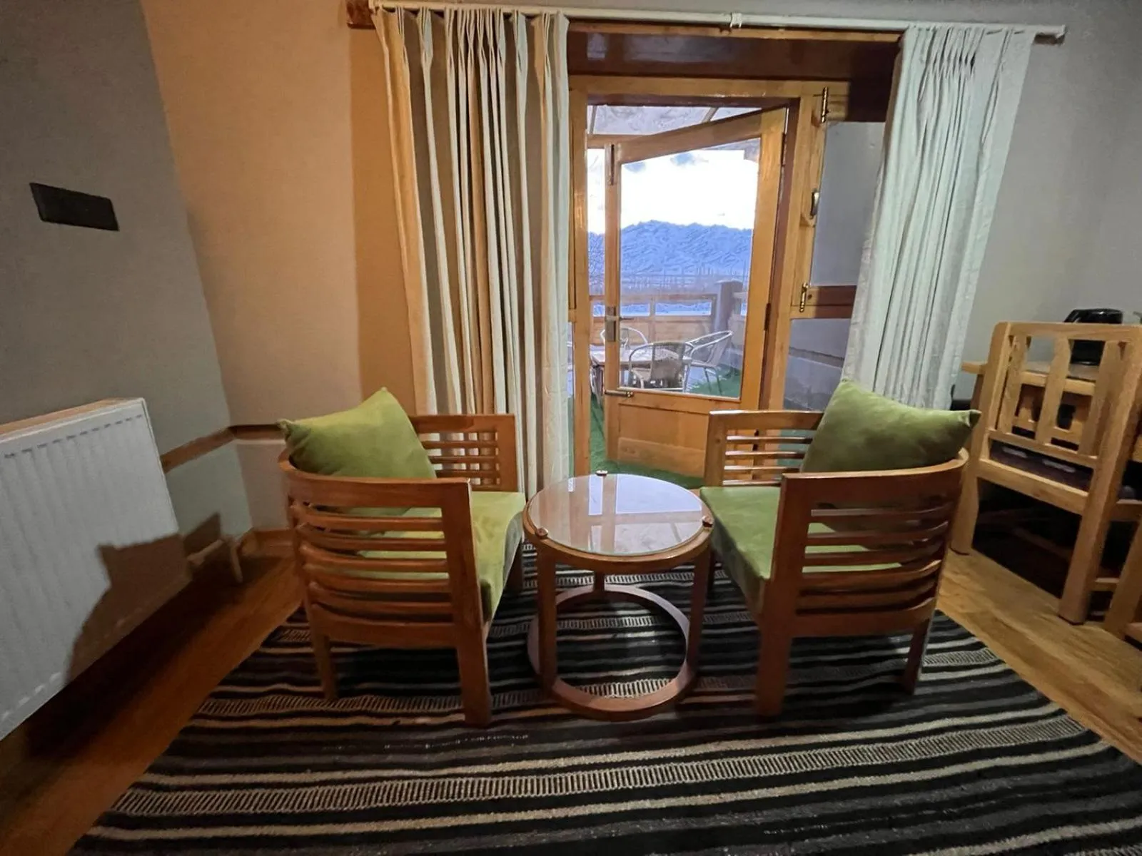 View (from property/room) in Dakpa House Ladakh