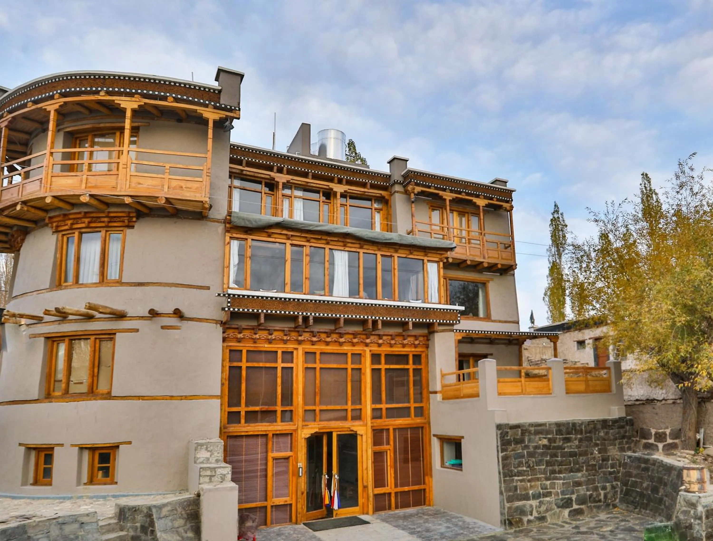 Property building in Dakpa House Ladakh