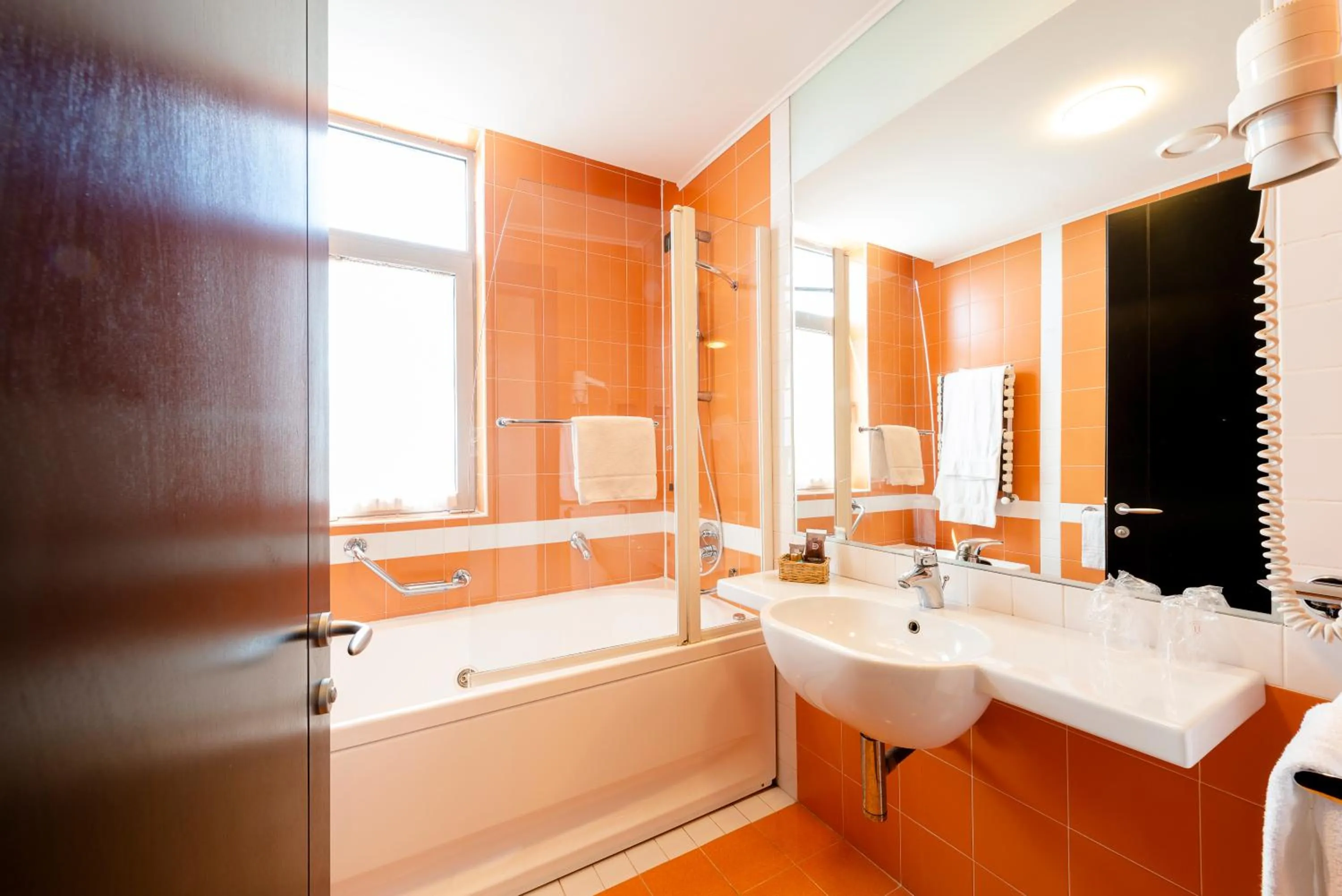 Bathroom in Victoria Terme Hotel