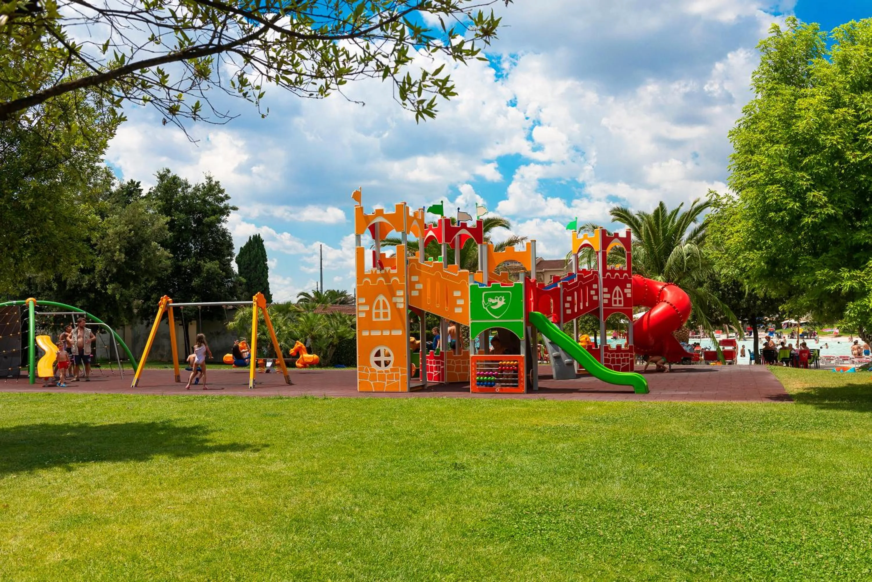 Children play ground in Victoria Terme Hotel