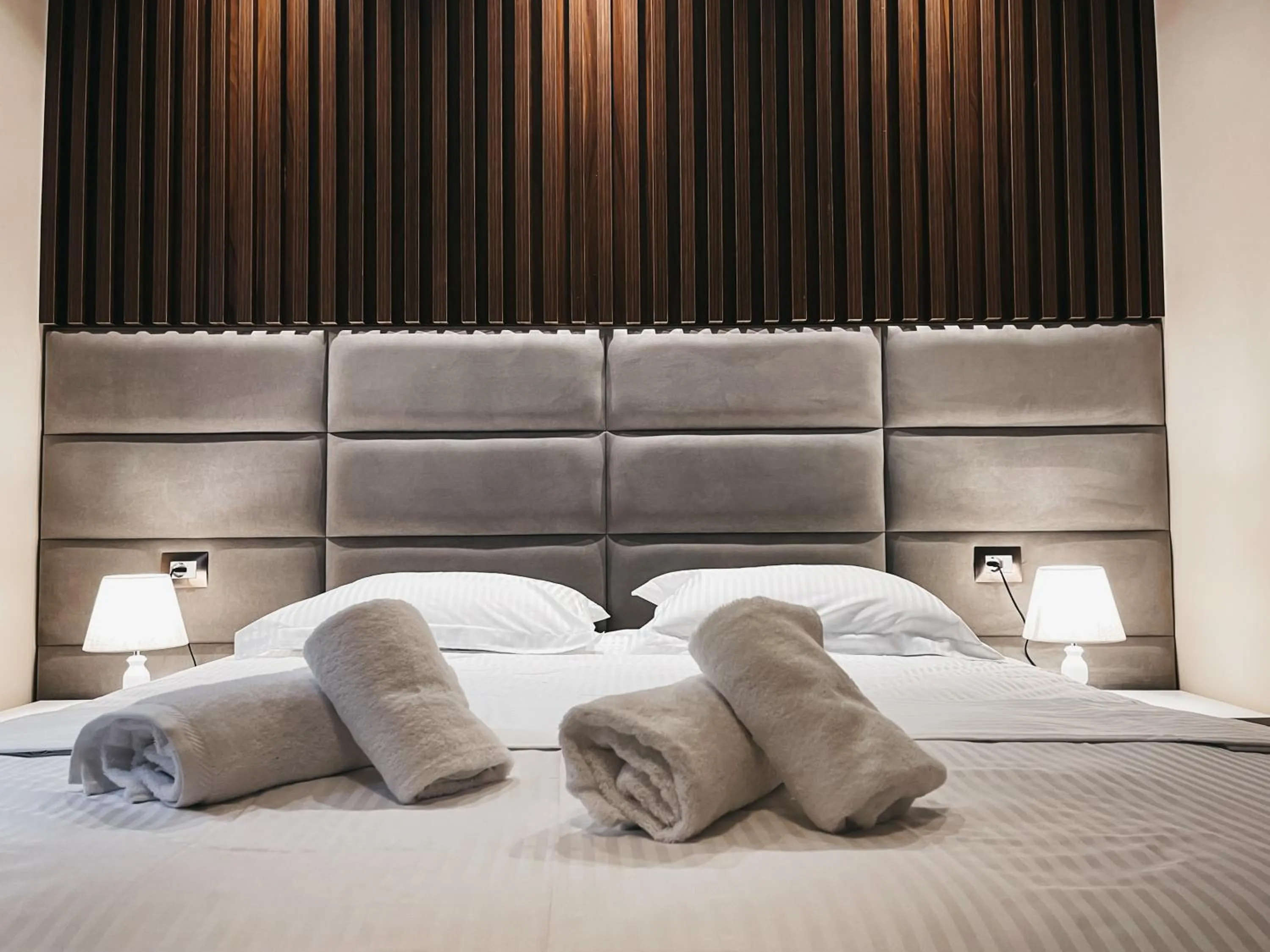 Bed in Amansar Boutique Hotel