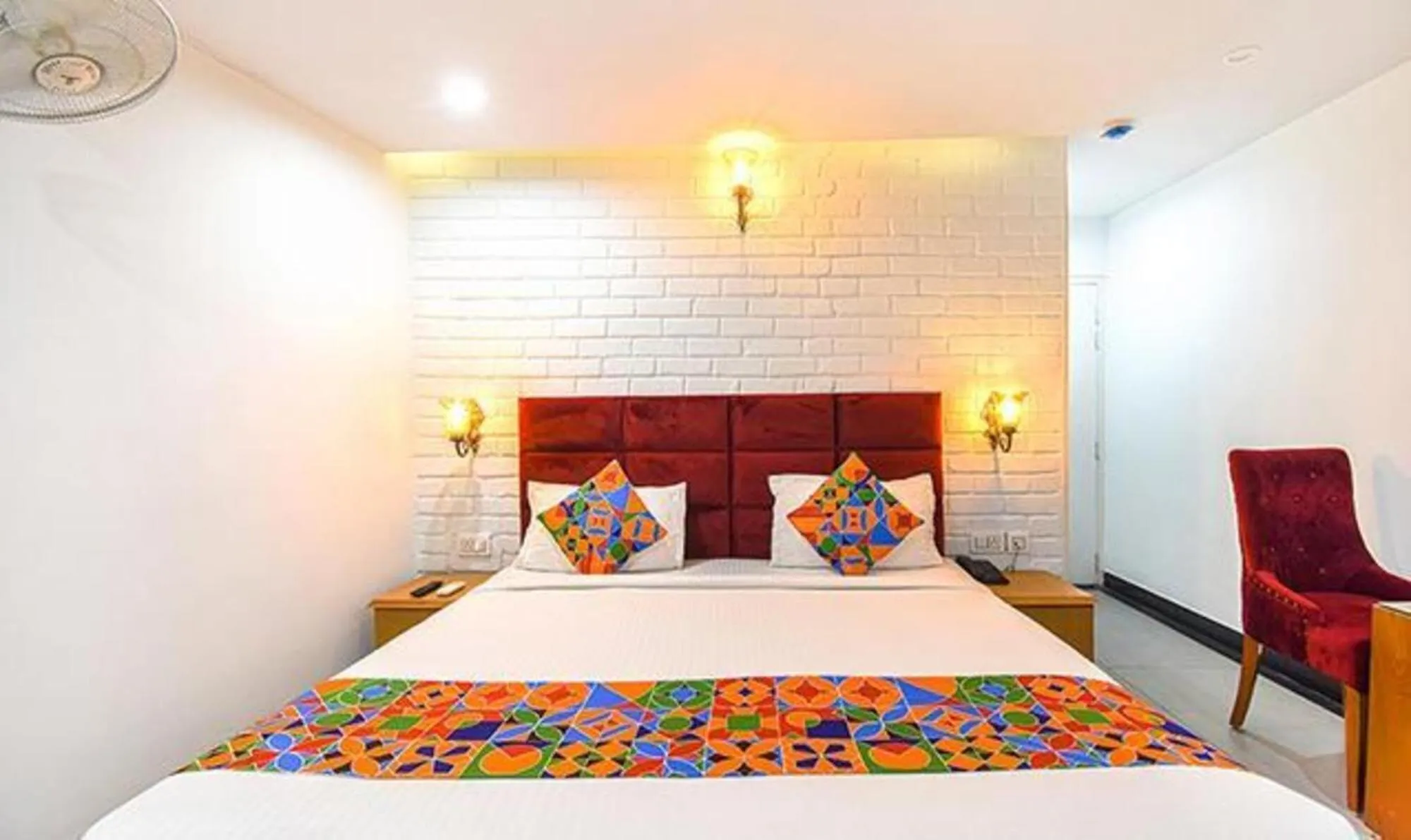 Bed in FabHotel NH7