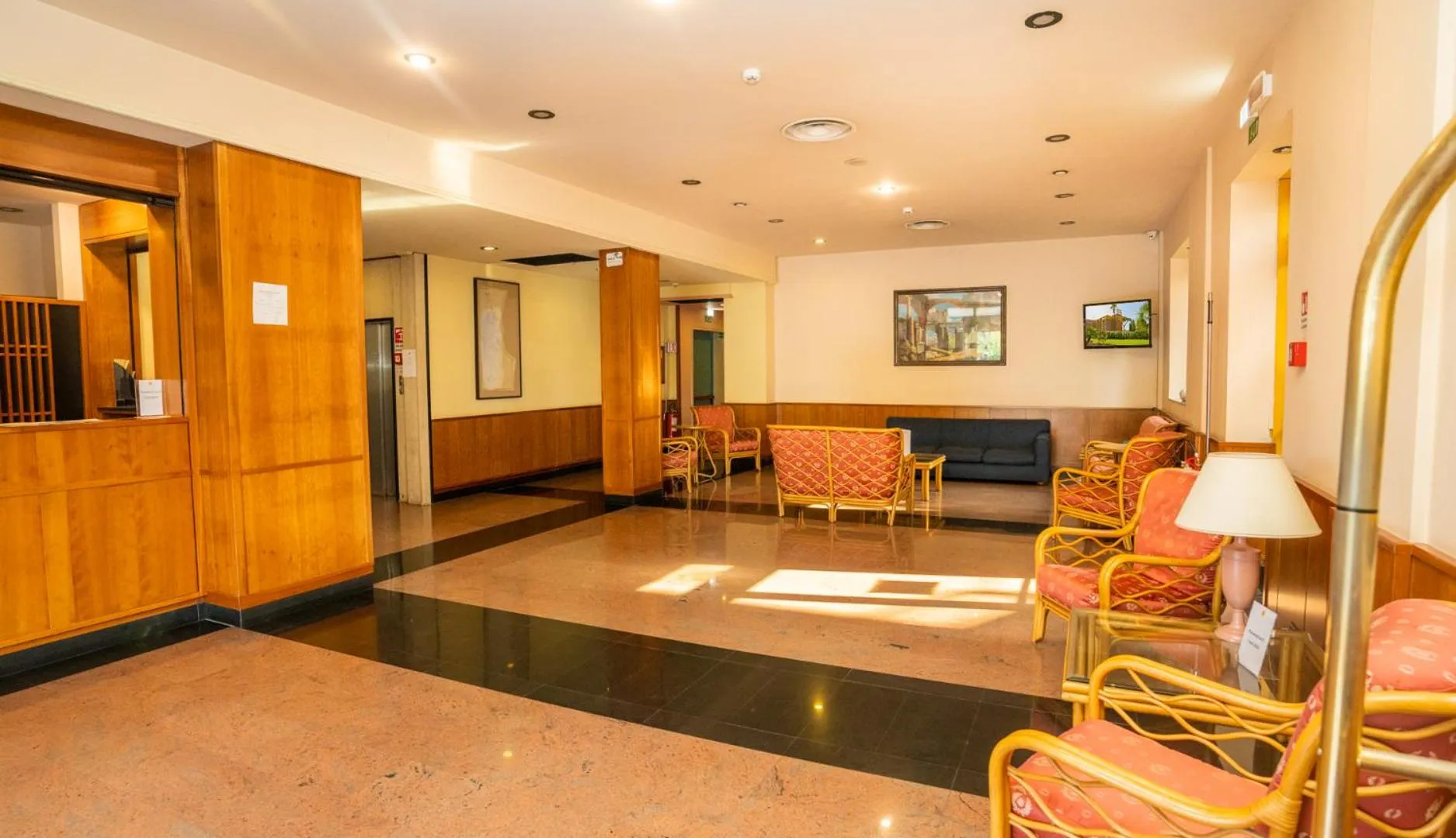 Lobby or reception in Hotel Tivoli