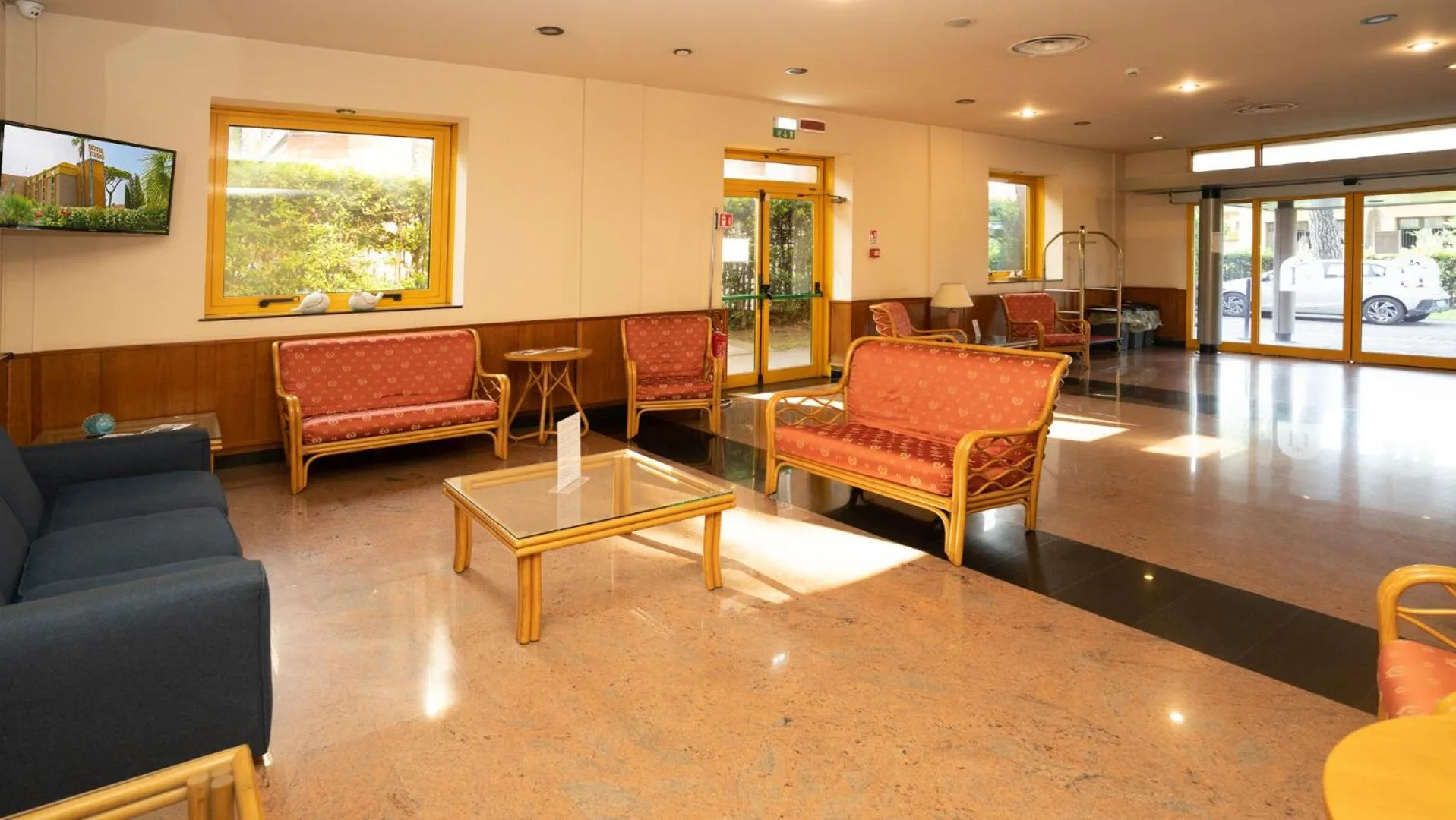 Lobby or reception in Hotel Tivoli