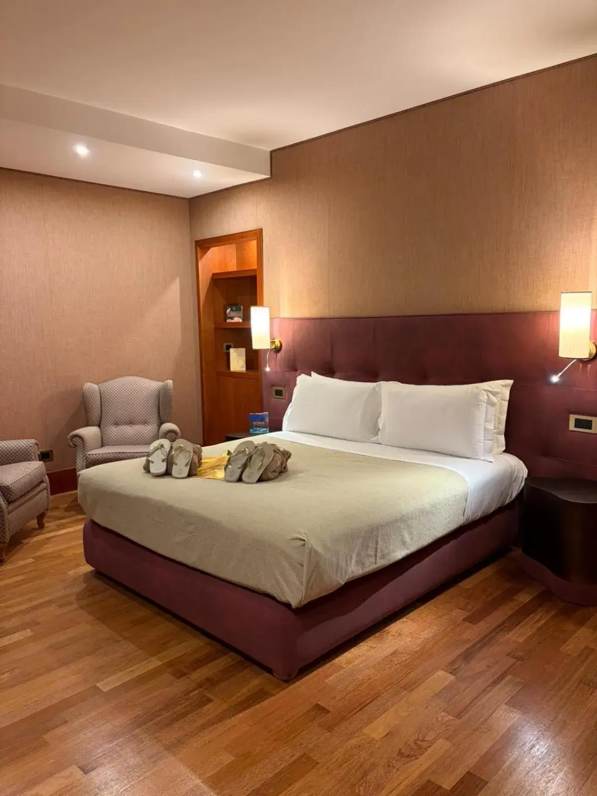 Bedroom, Bed in Grand Hotel Duca D'Este Bedroom, Bed in Grand Hotel Duca D'Este