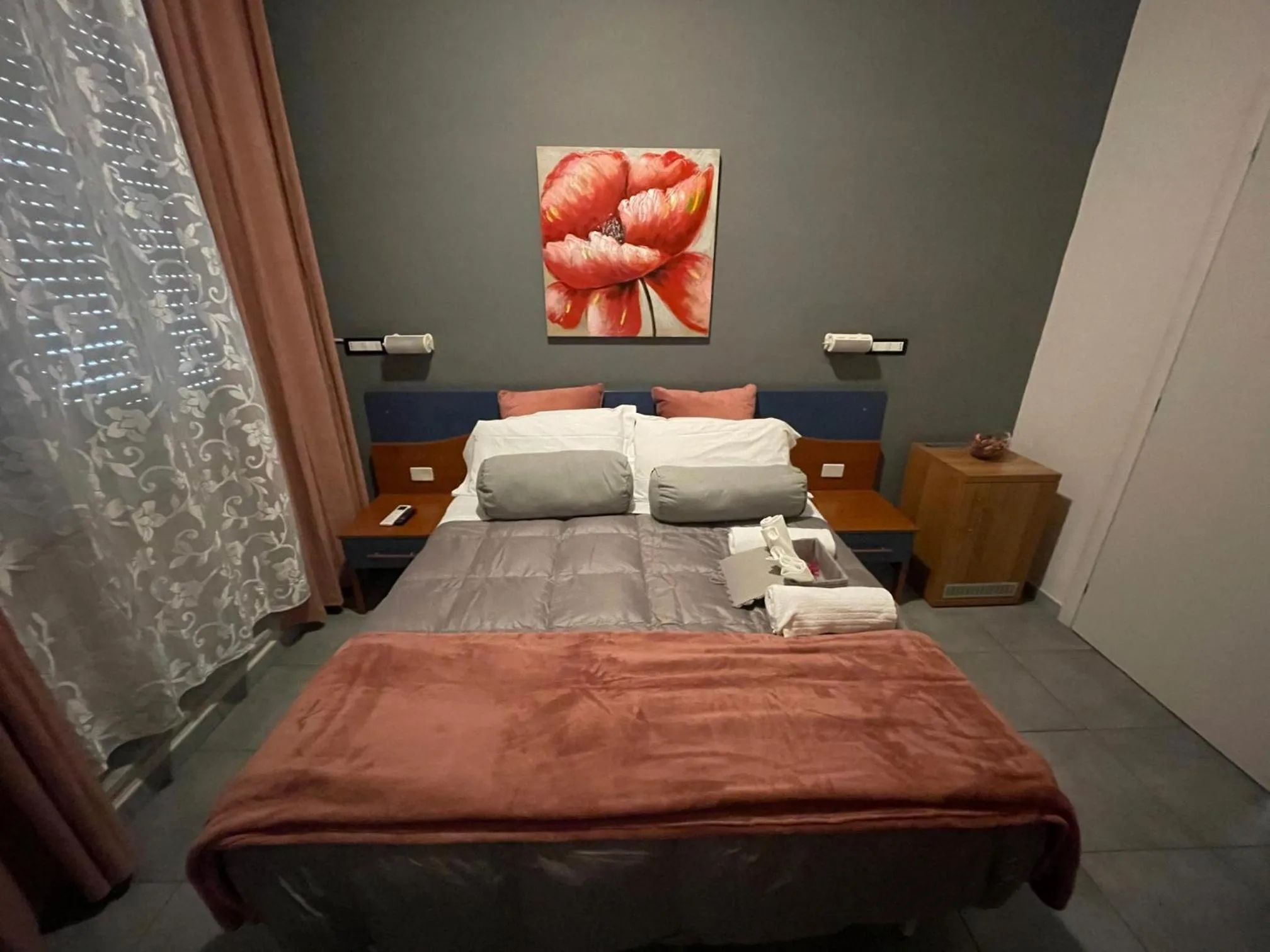 Bed in Albergo Villa Marina