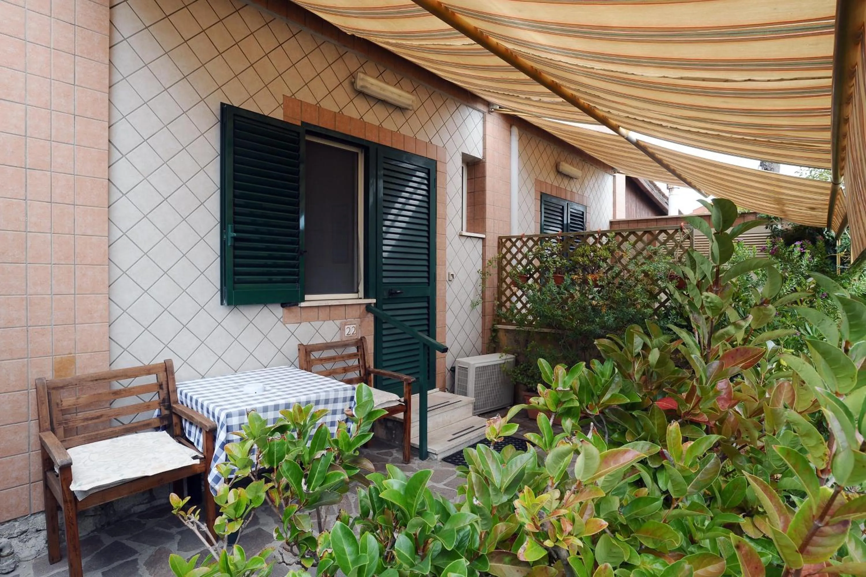 Garden in Albergo Villa Marina