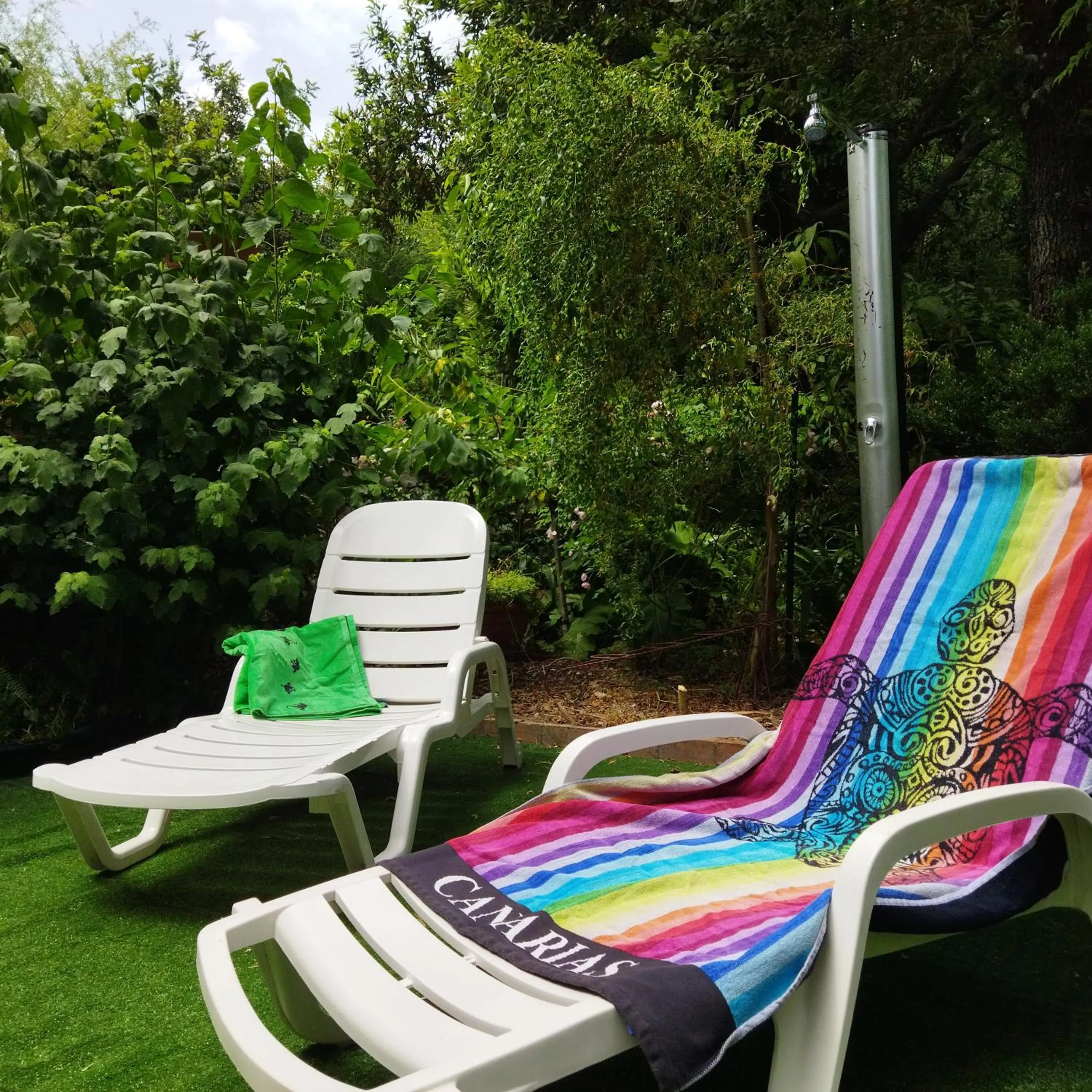 Patio in La Quercia Antica B&B