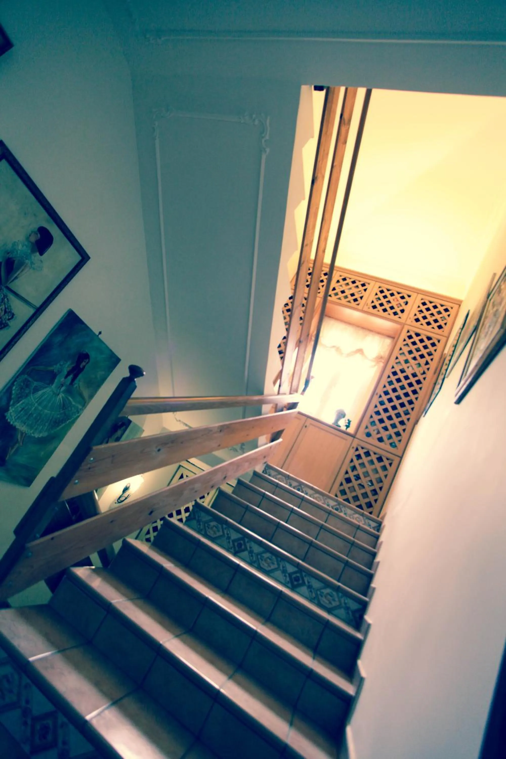 Decorative detail in La Quercia Antica B&B