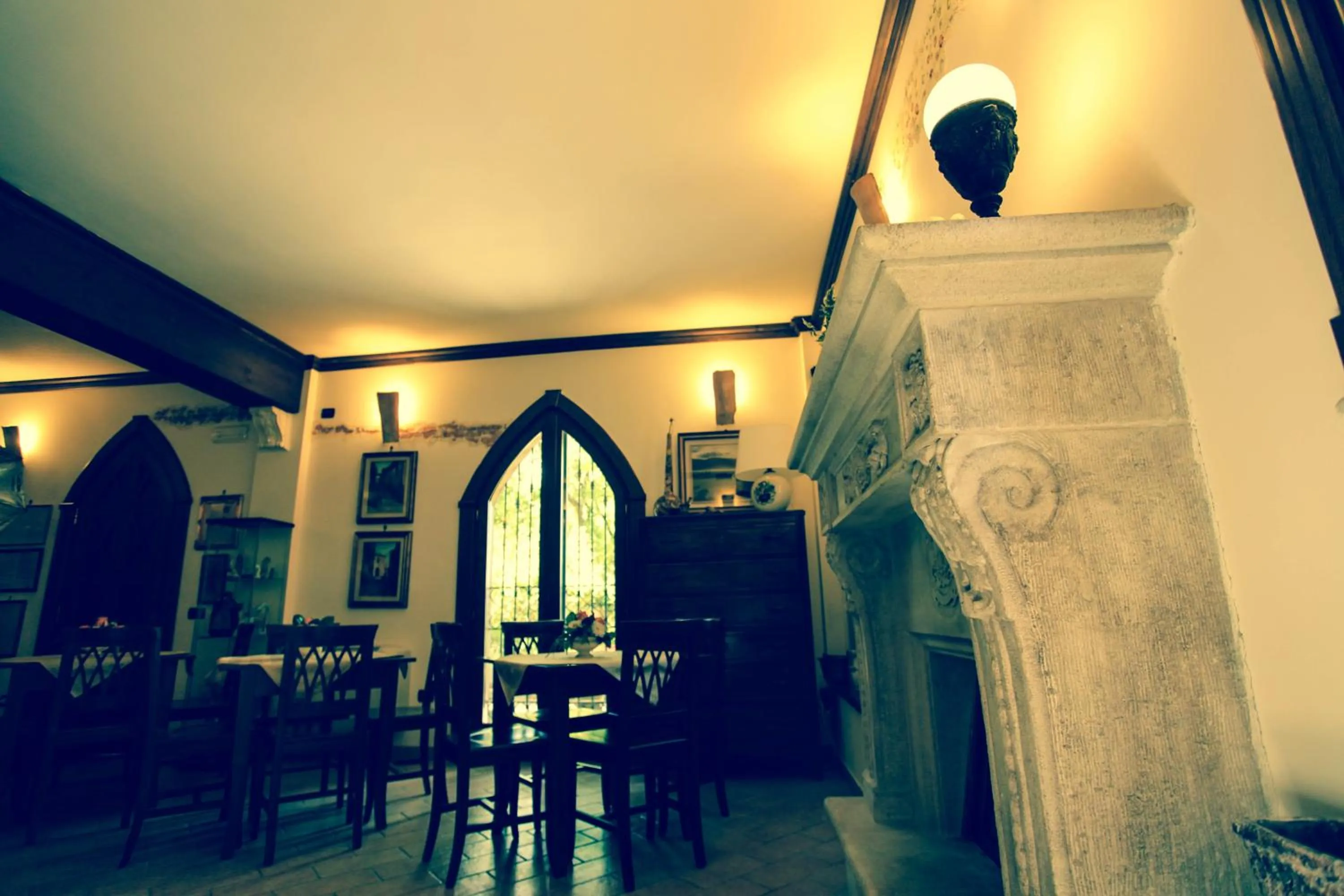 Living room in La Quercia Antica B&B