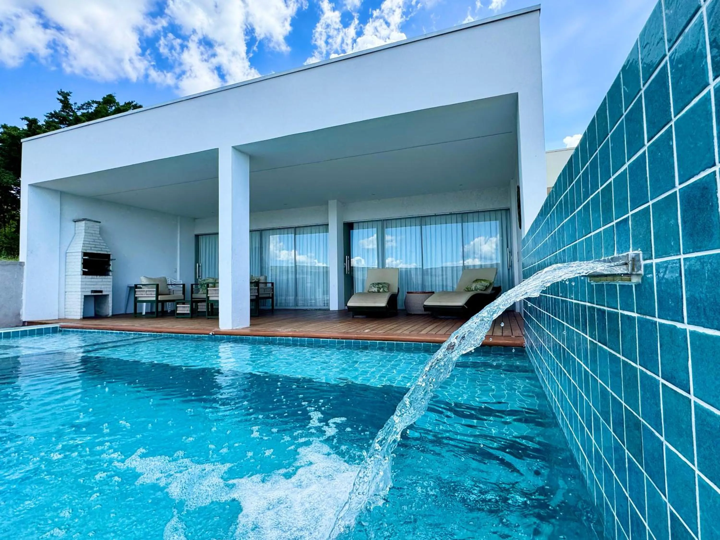 Apartment with Mountain View in Casa Hari Veadeiros - piscina, ar condicionado e vista maravilhosa!
