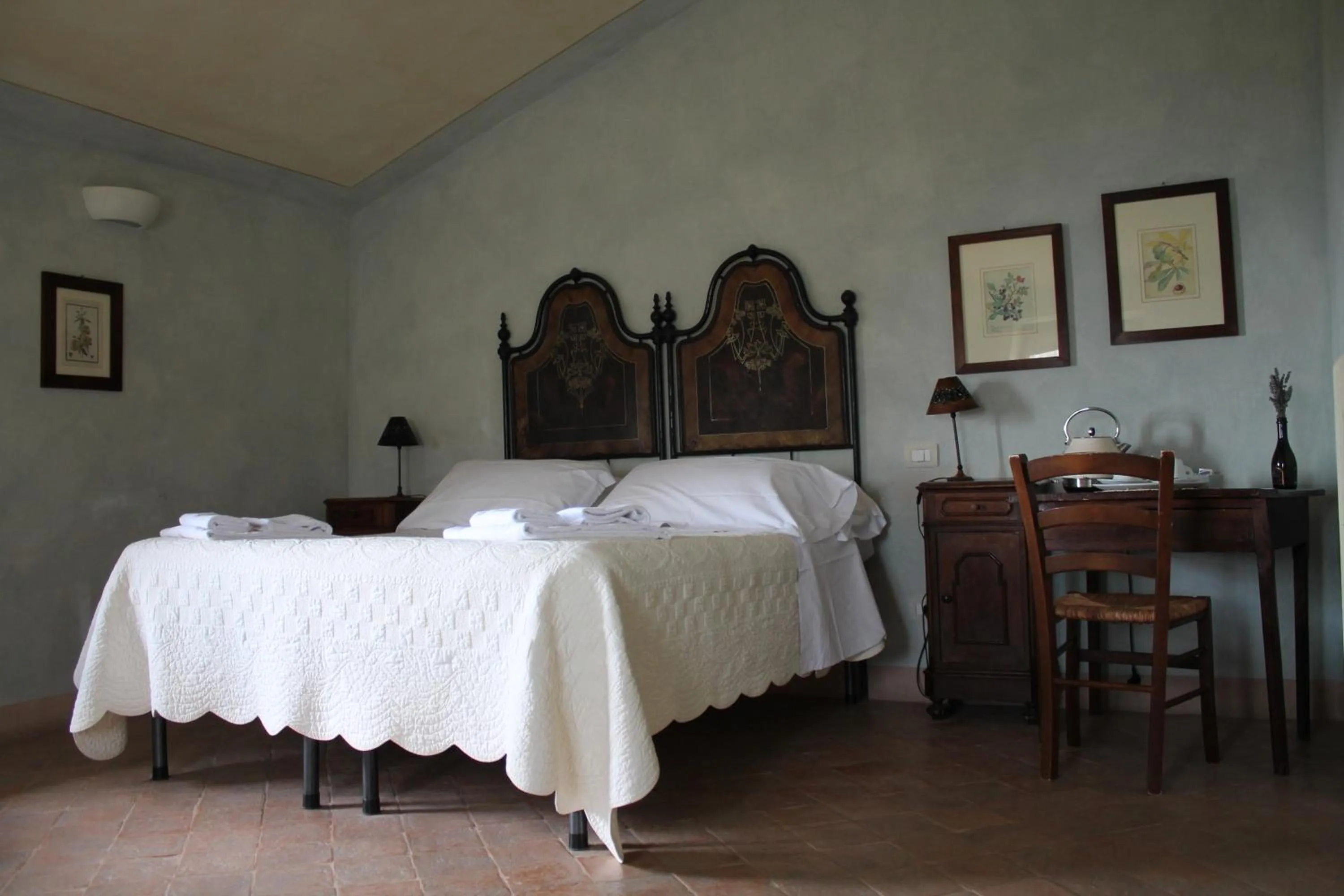 Bed in La Tavola Dei Cavalieri