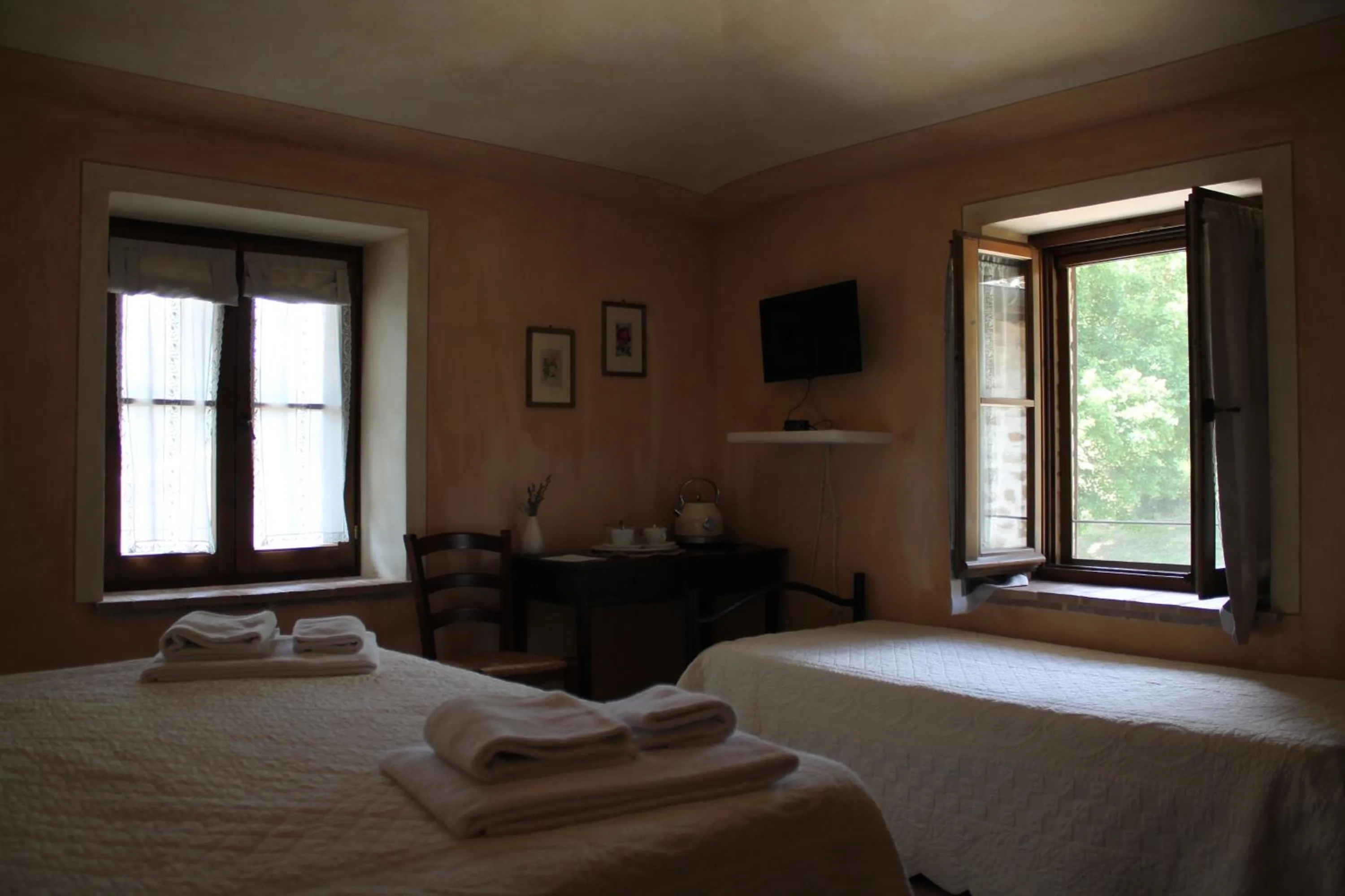 Bed in La Tavola Dei Cavalieri