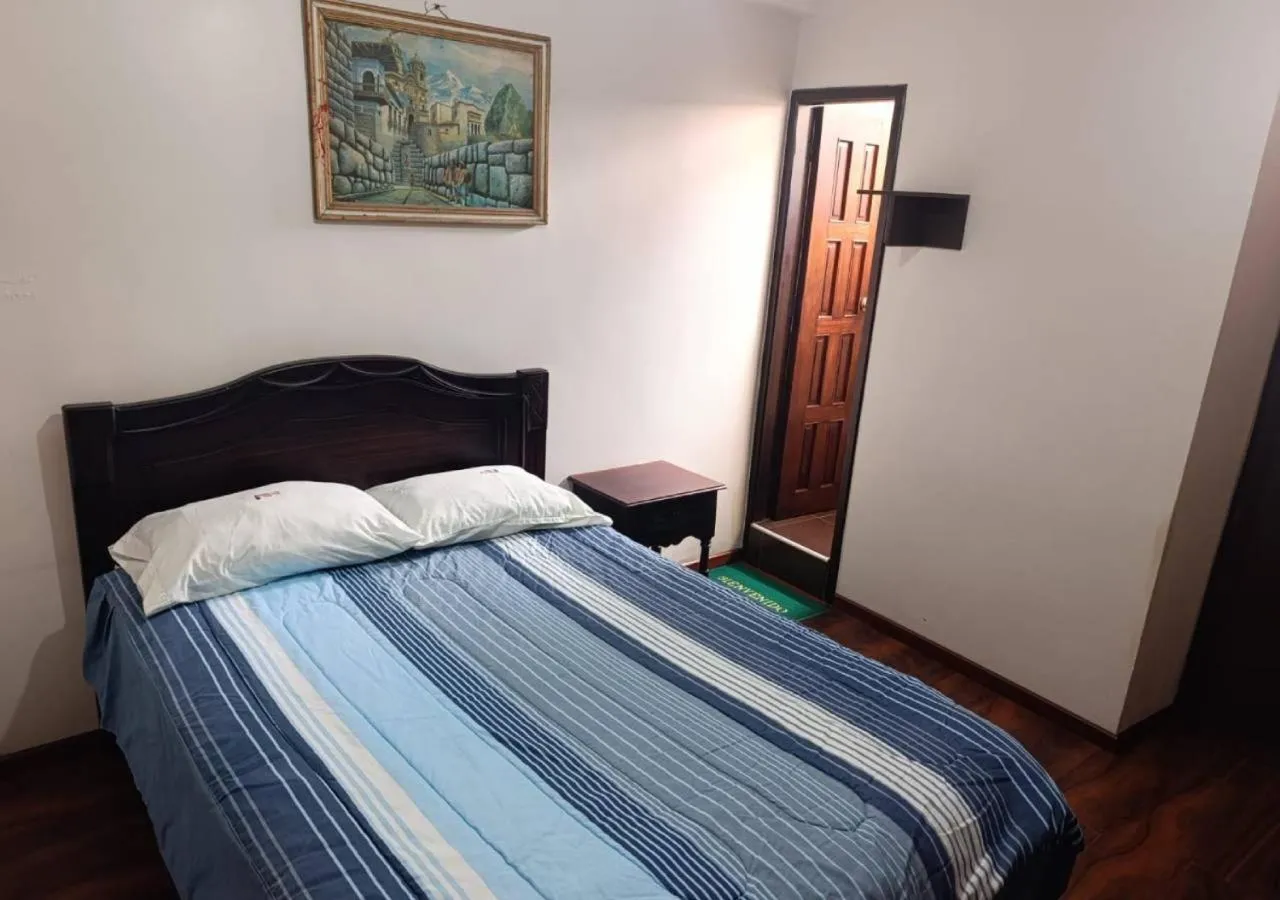 Bed in HOTEL SARAGURO LOJA