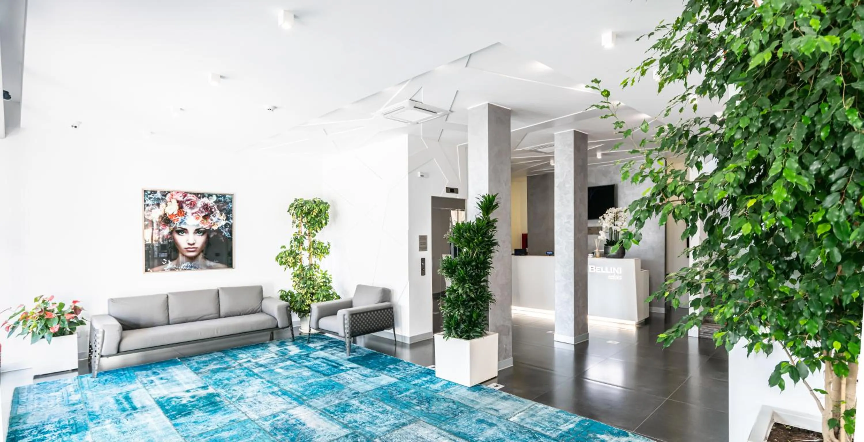 Lobby or reception in Bellini Relais