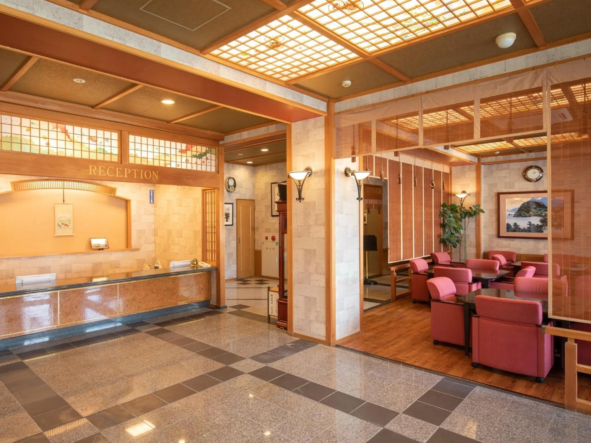 Lobby or reception in Hotel Castle Inn Ise Meotoiwa