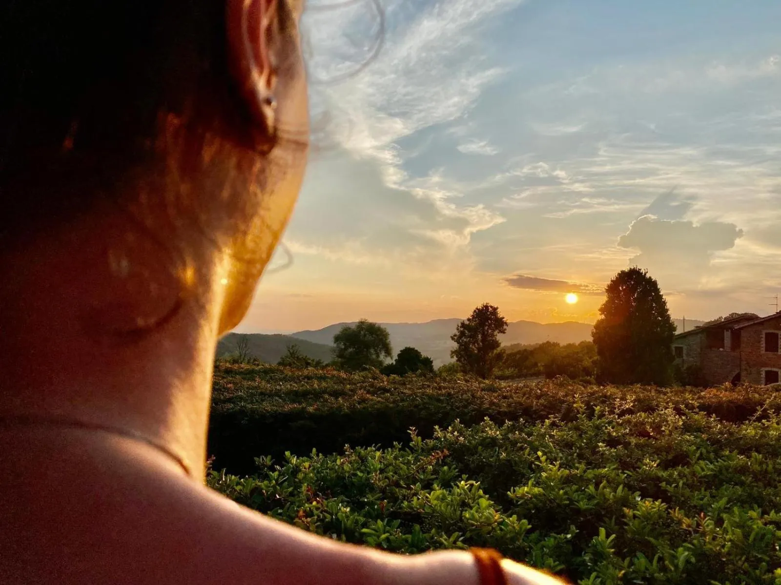 Sunrise in Agriturismo Le Case