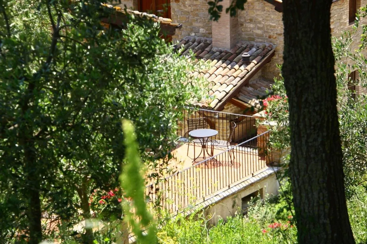 Balcony/Terrace in Agriturismo Le Case