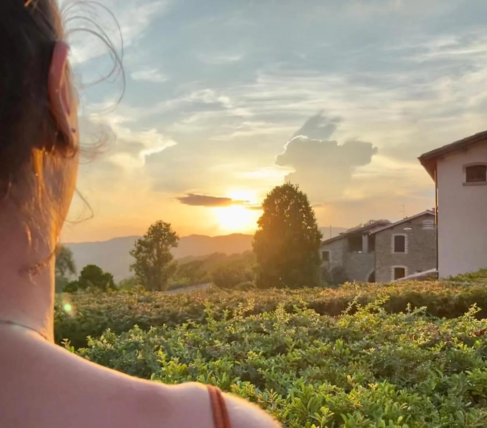 Sunrise in Agriturismo Le Case