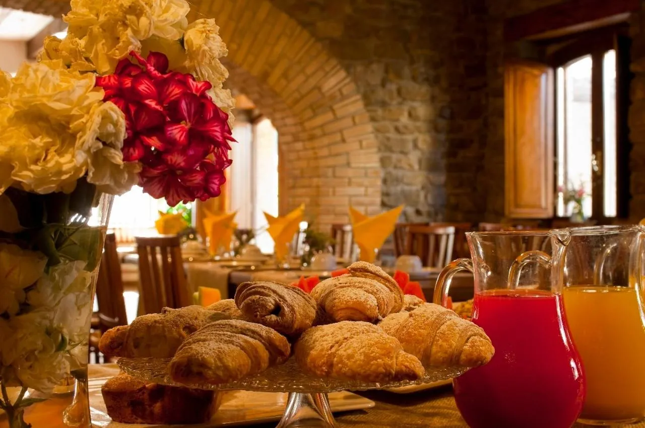 Breakfast in Agriturismo Le Case