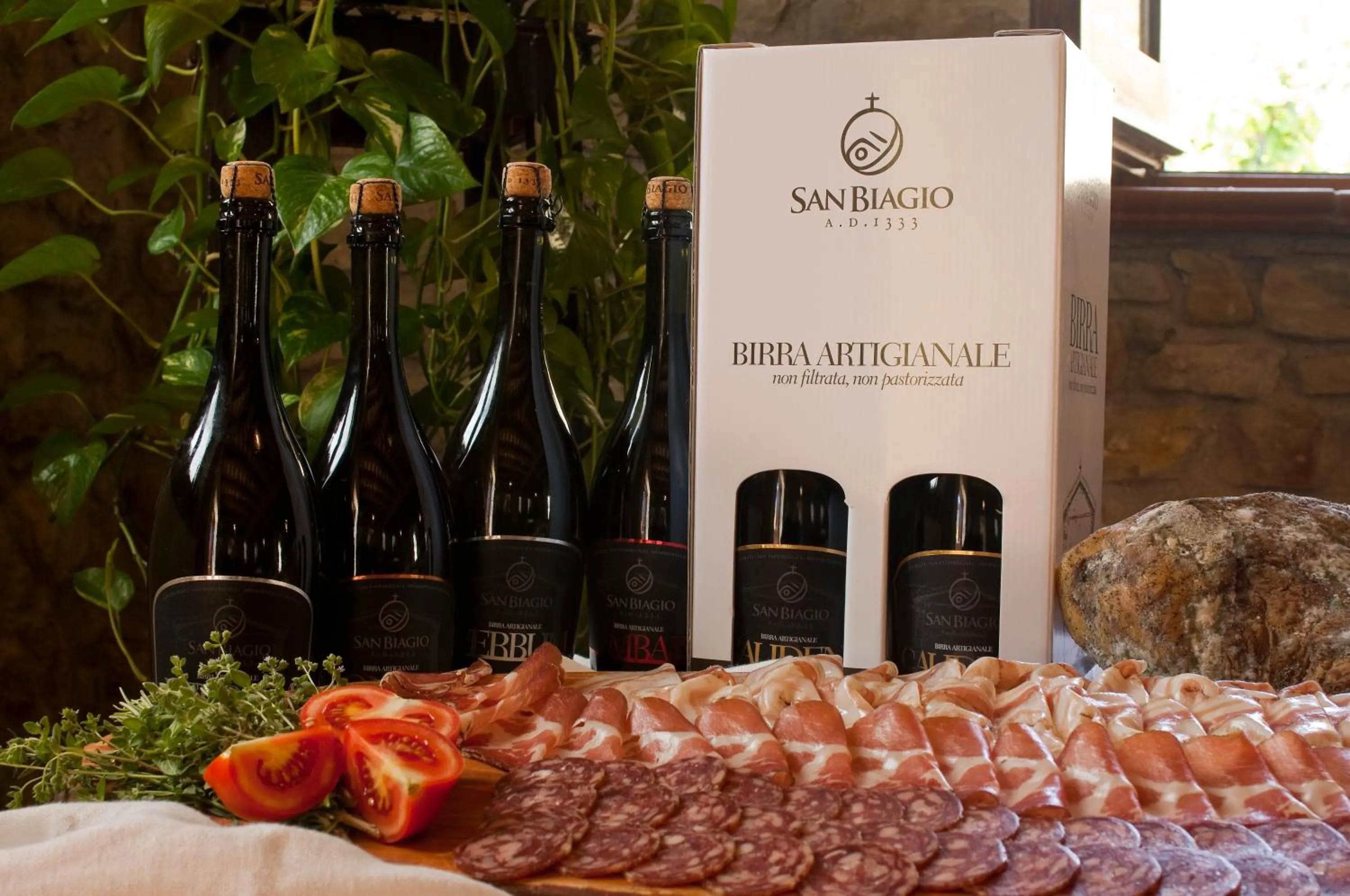 Food and drinks in Agriturismo Le Case