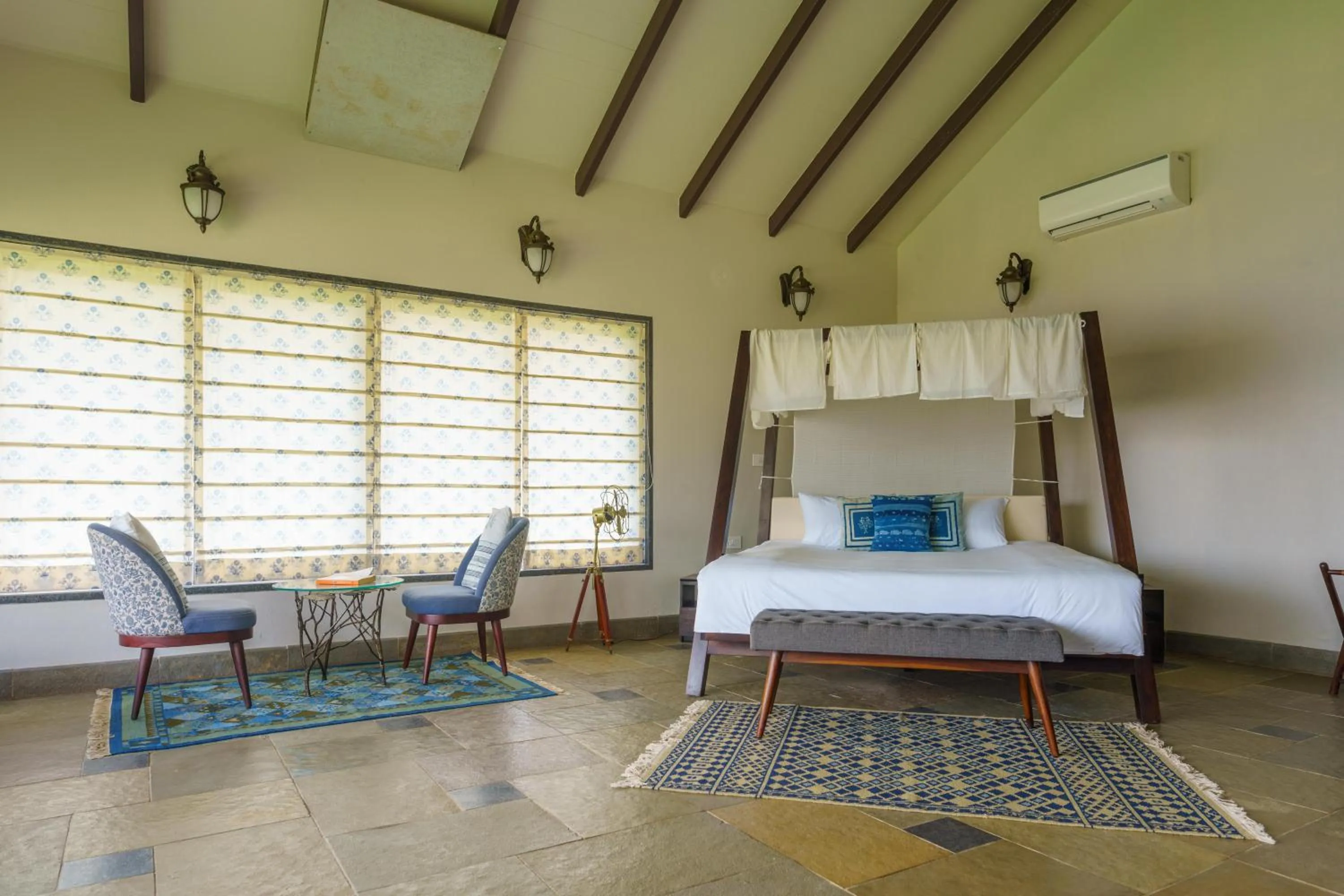 Bedroom in ama Stays & Trails Mirayan, Nashik