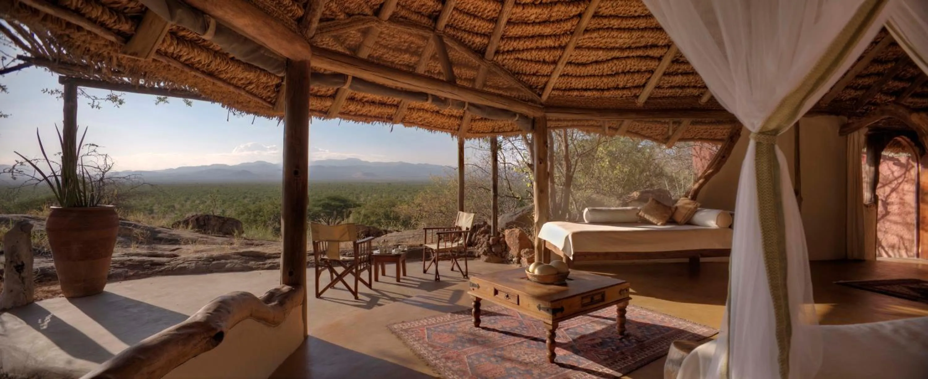 Patio in Elewana Elsa's Kopje