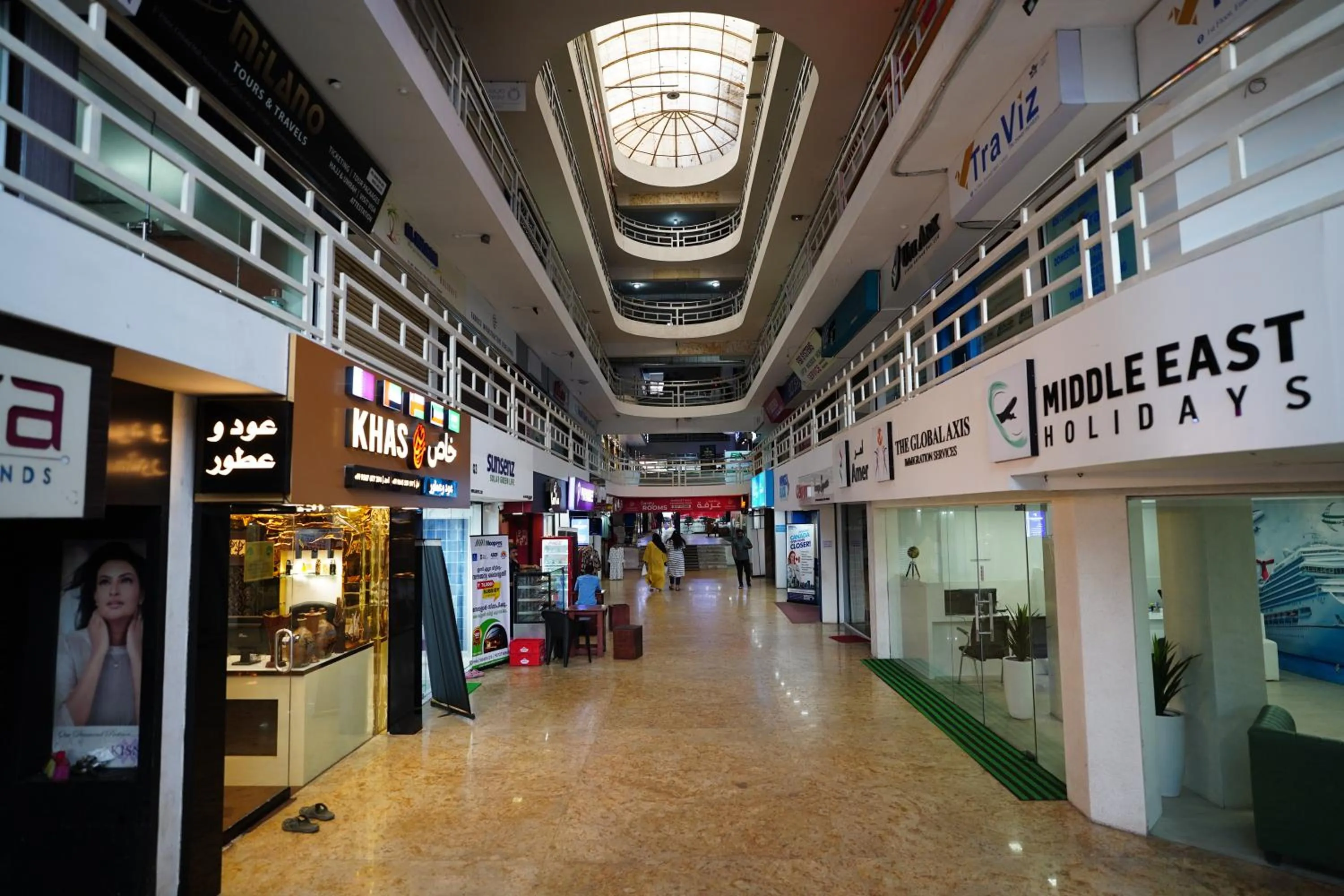 City view in Emarald Hotel Calicut