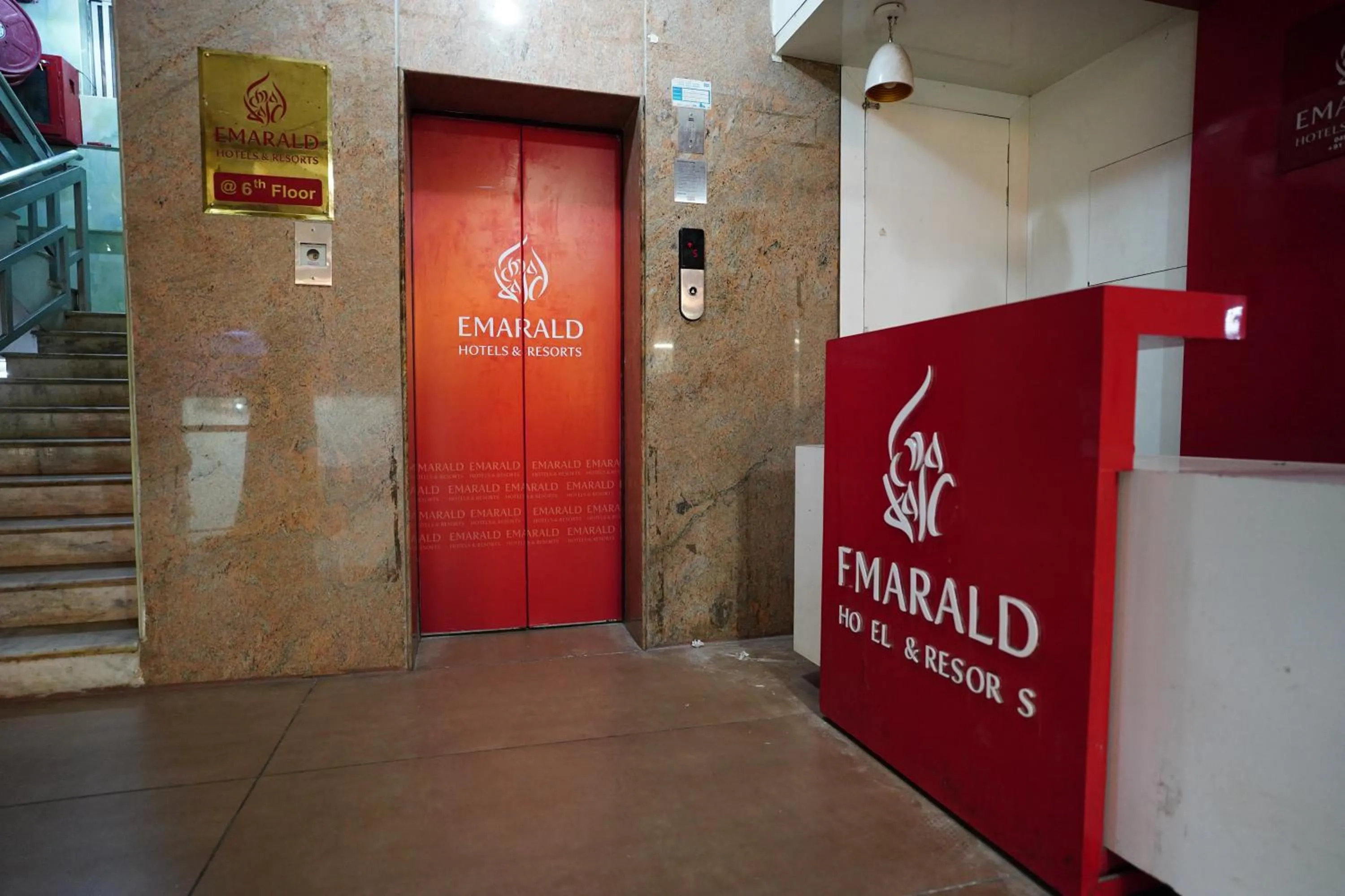 elevator in Emarald Hotel Calicut