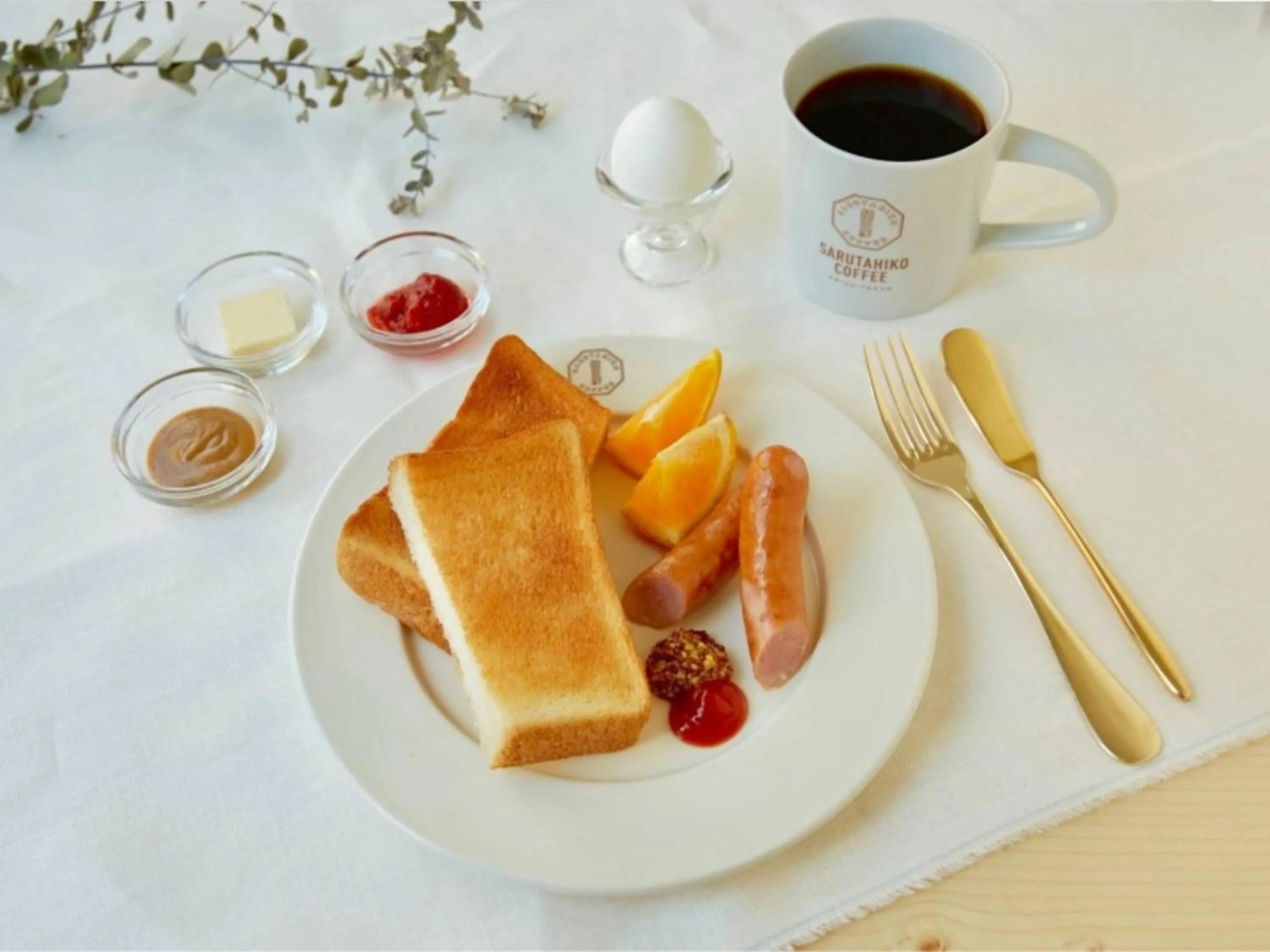 Breakfast in Hatago Vison