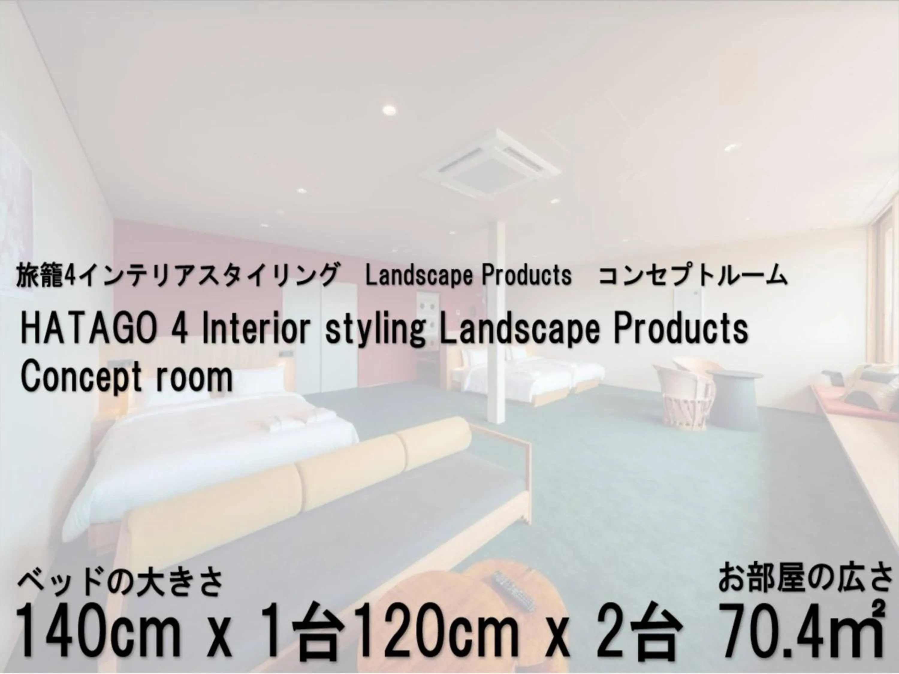 Photo of the whole room in Hatago Vison