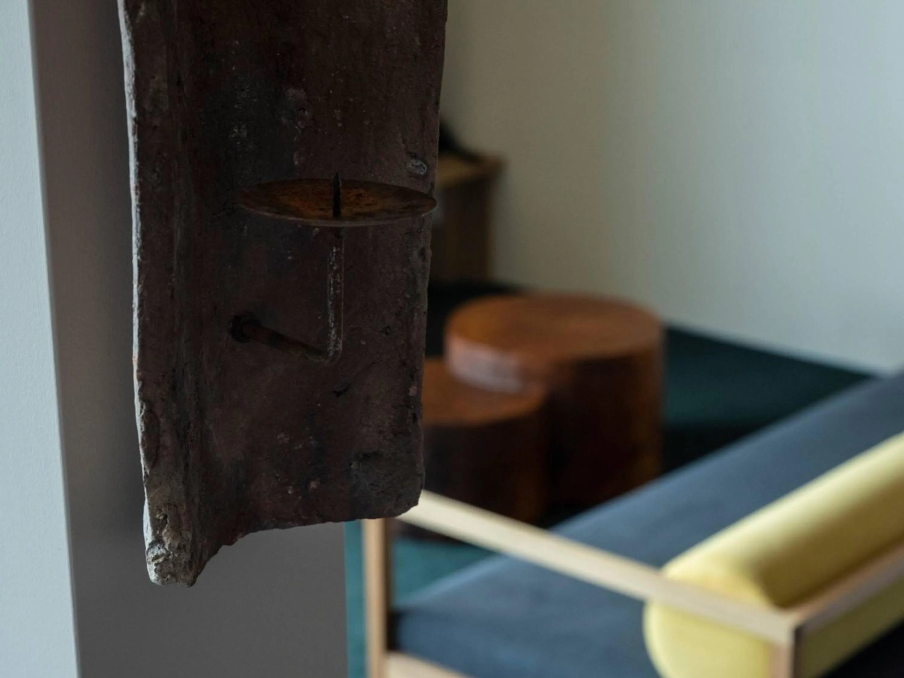 Decorative detail, Bed in Hatago Vison