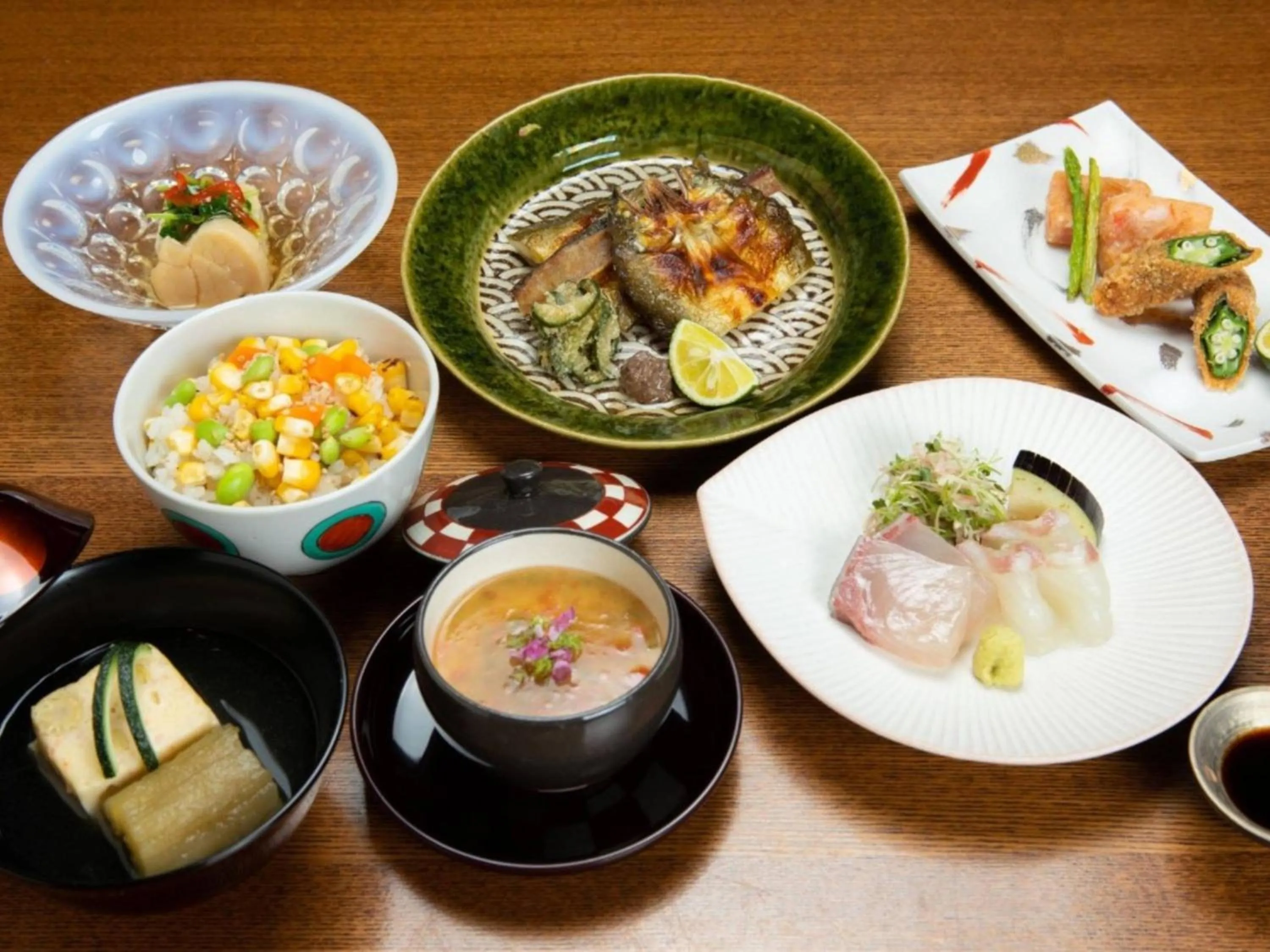 Dinner in Hatago Vison