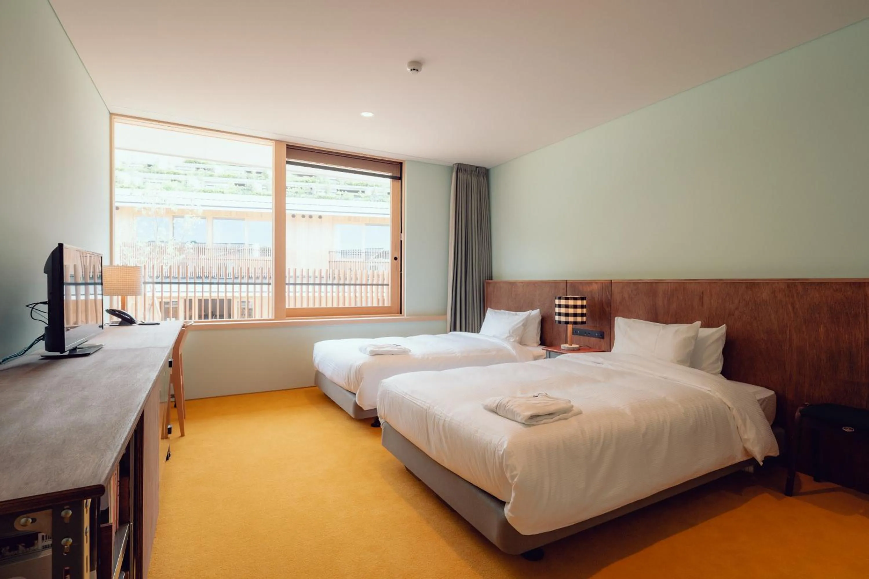 Bedroom, Bed in Hatago Vison