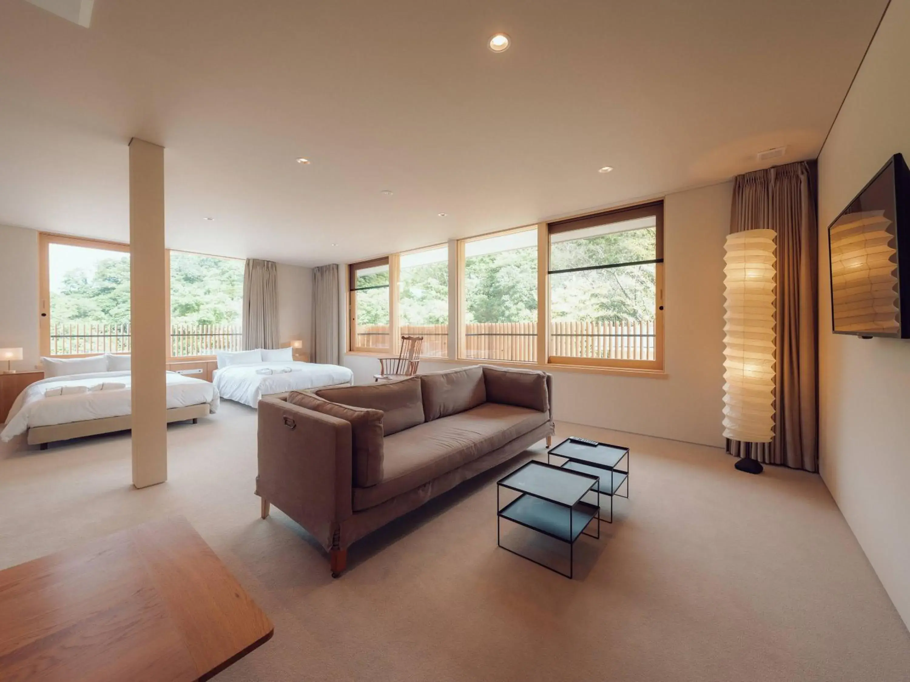 Concept Twin Room Kuruminoki - single occupancy in Hatago Vison Concept Twin Room Kuruminoki - single occupancy in Hatago Vison