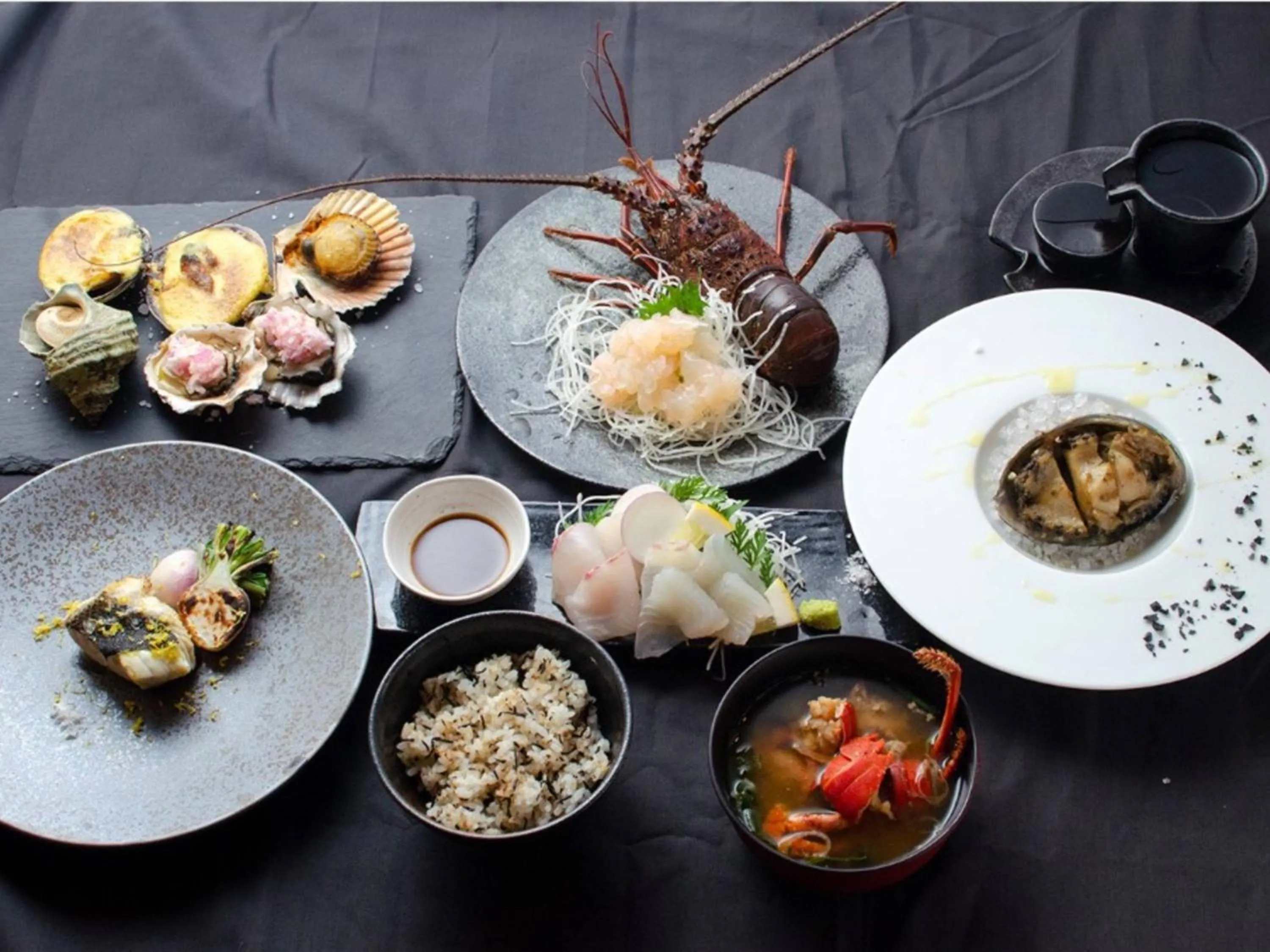 Dinner in Hatago Vison