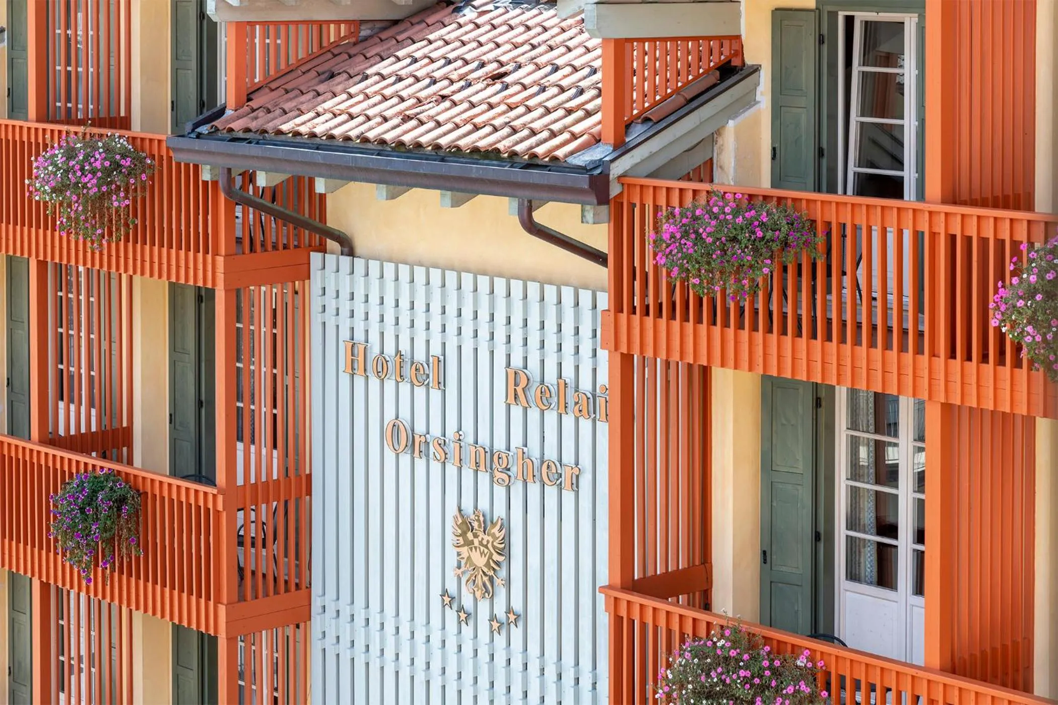 Property building in Hotel Relais Orsingher