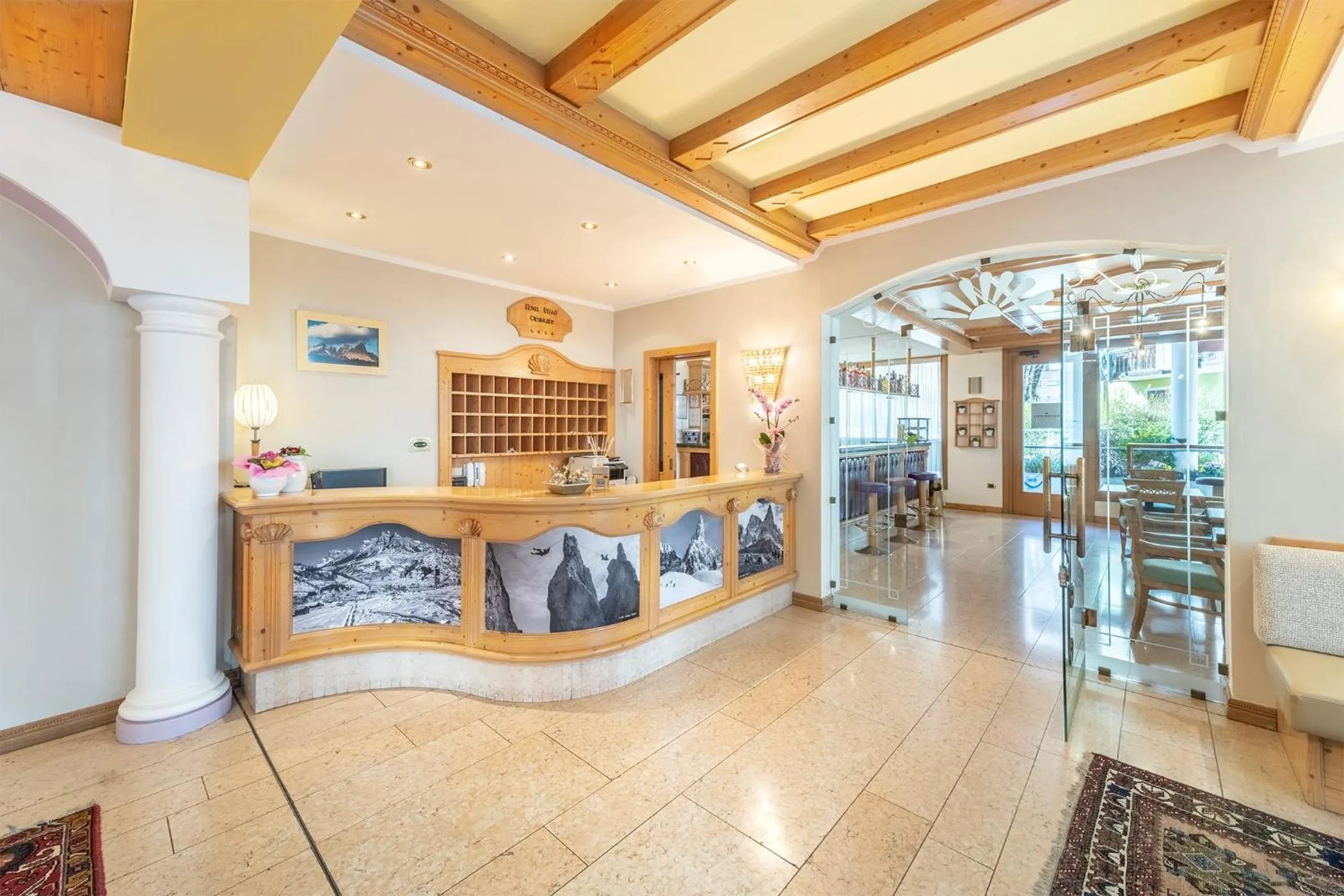 Lobby or reception in Hotel Relais Orsingher