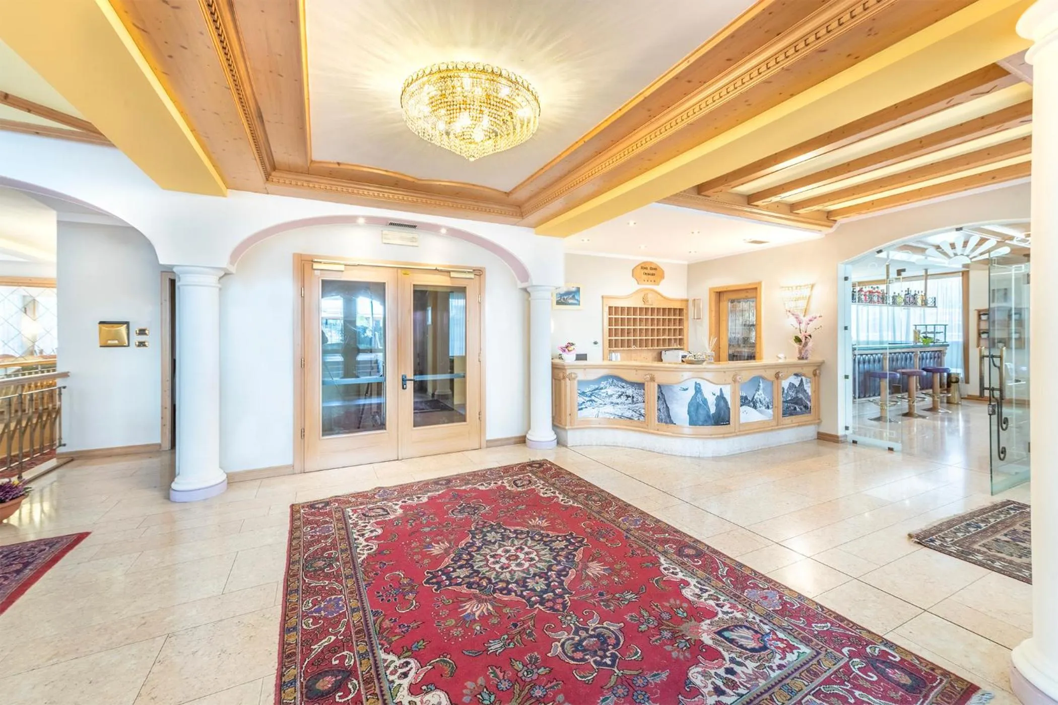 Lobby or reception in Hotel Relais Orsingher