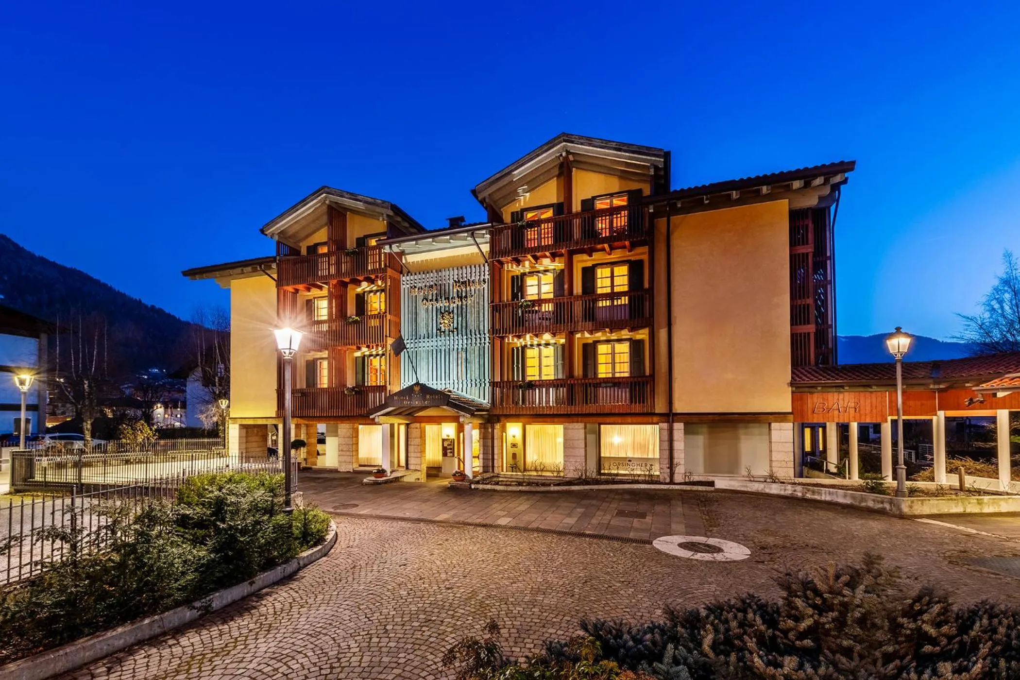 Property building in Hotel Relais Orsingher